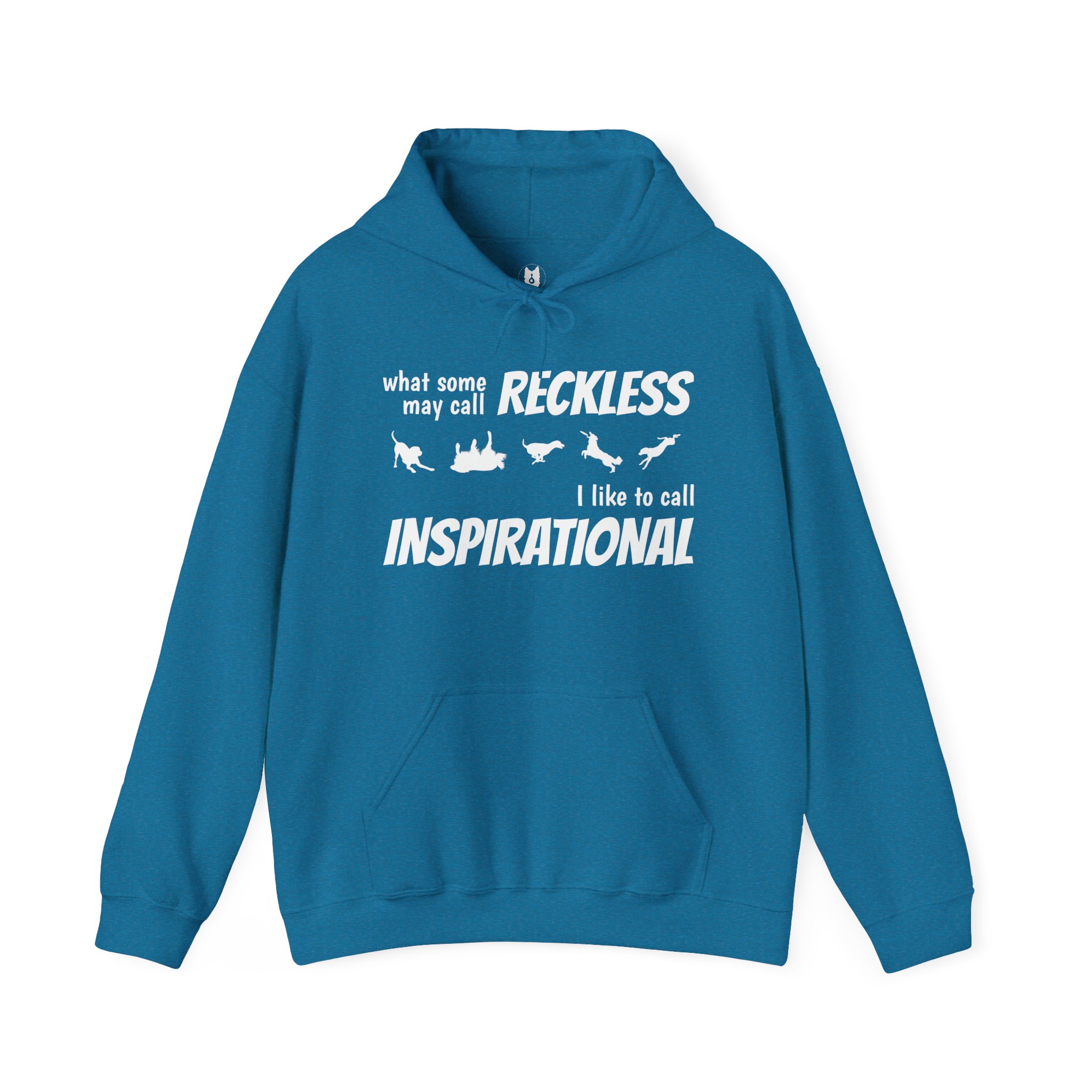 "What Some People Call Reckless, I Like to Call Inspiration" Cozy Unisex Heavy Blend™ Hooded Sweatshirt - Perfect for Chill Days & Casual Outings - Image 29