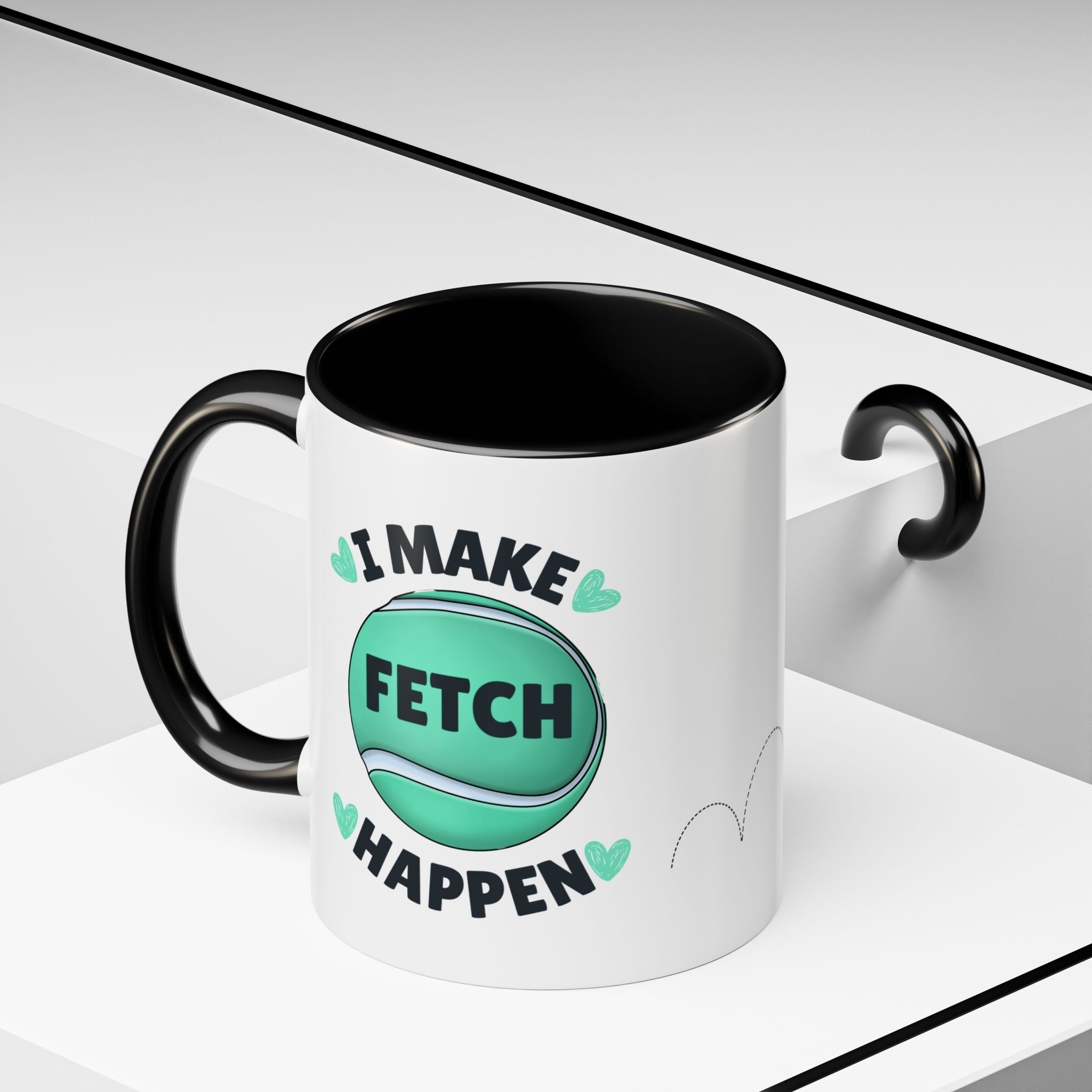 Coffee Mug - "I Make Fetch Happen" - Fun Gift for Dog Lovers - Image 3