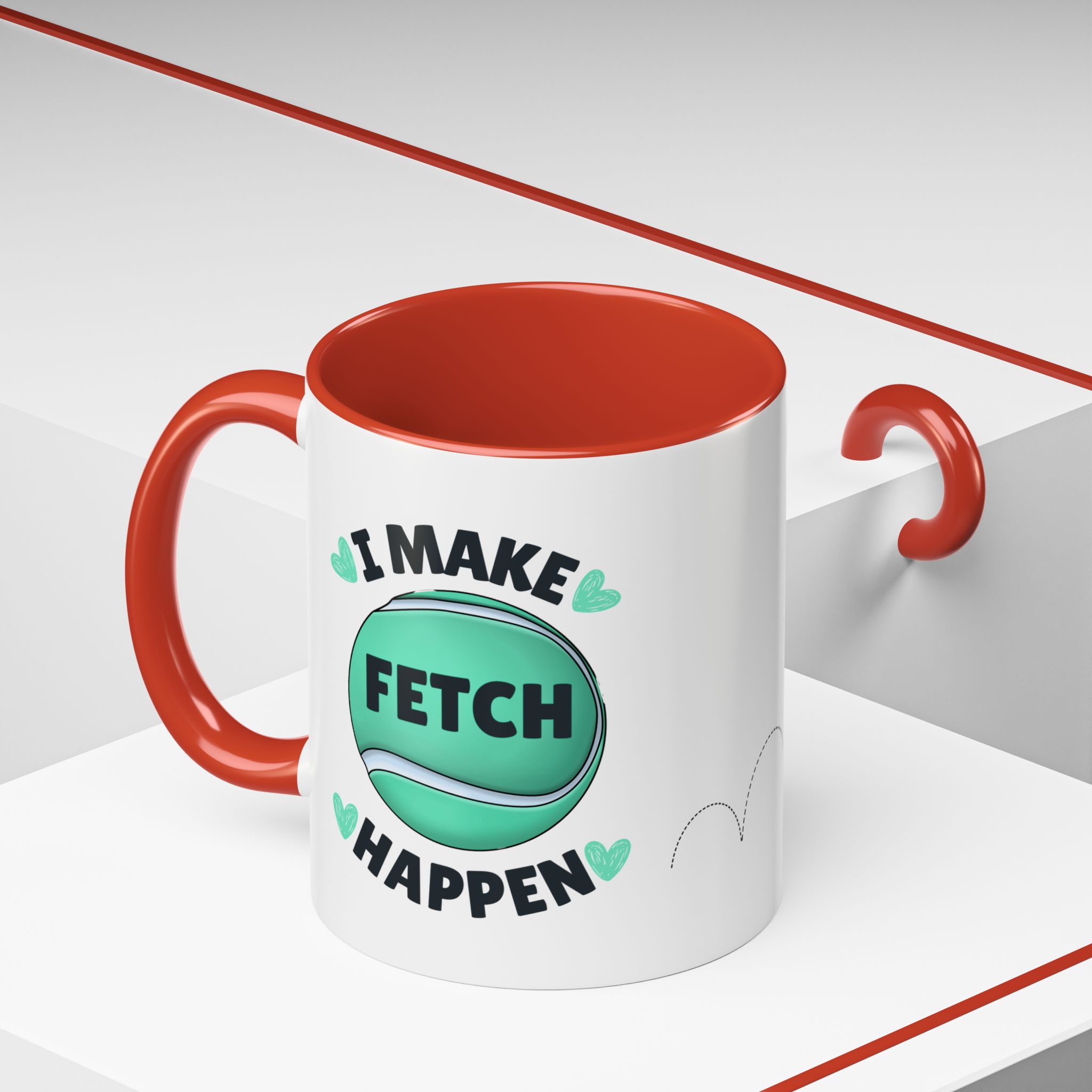 Coffee Mug - "I Make Fetch Happen" - Fun Gift for Dog Lovers - Image 12