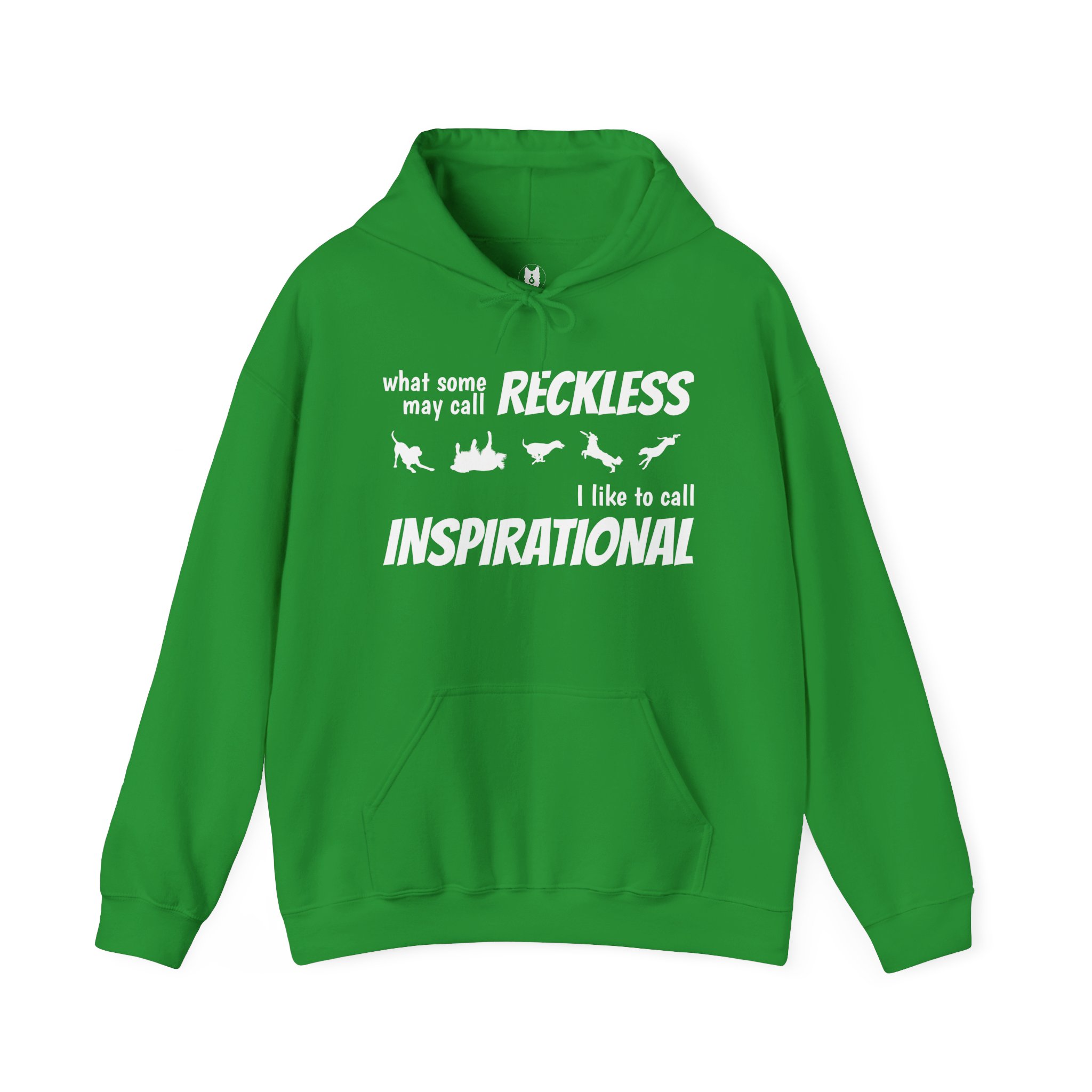"What Some People Call Reckless, I Like to Call Inspiration" Cozy Unisex Heavy Blend™ Hooded Sweatshirt - Perfect for Chill Days & Casual Outings - Image 13