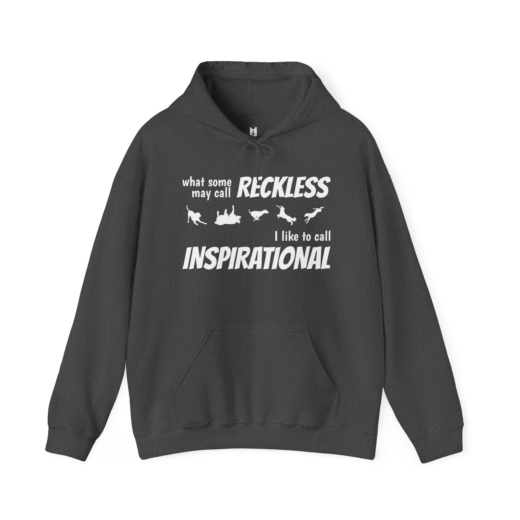 "What Some People Call Reckless, I Like to Call Inspiration" Cozy Unisex Heavy Blend™ Hooded Sweatshirt - Perfect for Chill Days & Casual Outings - Image 17