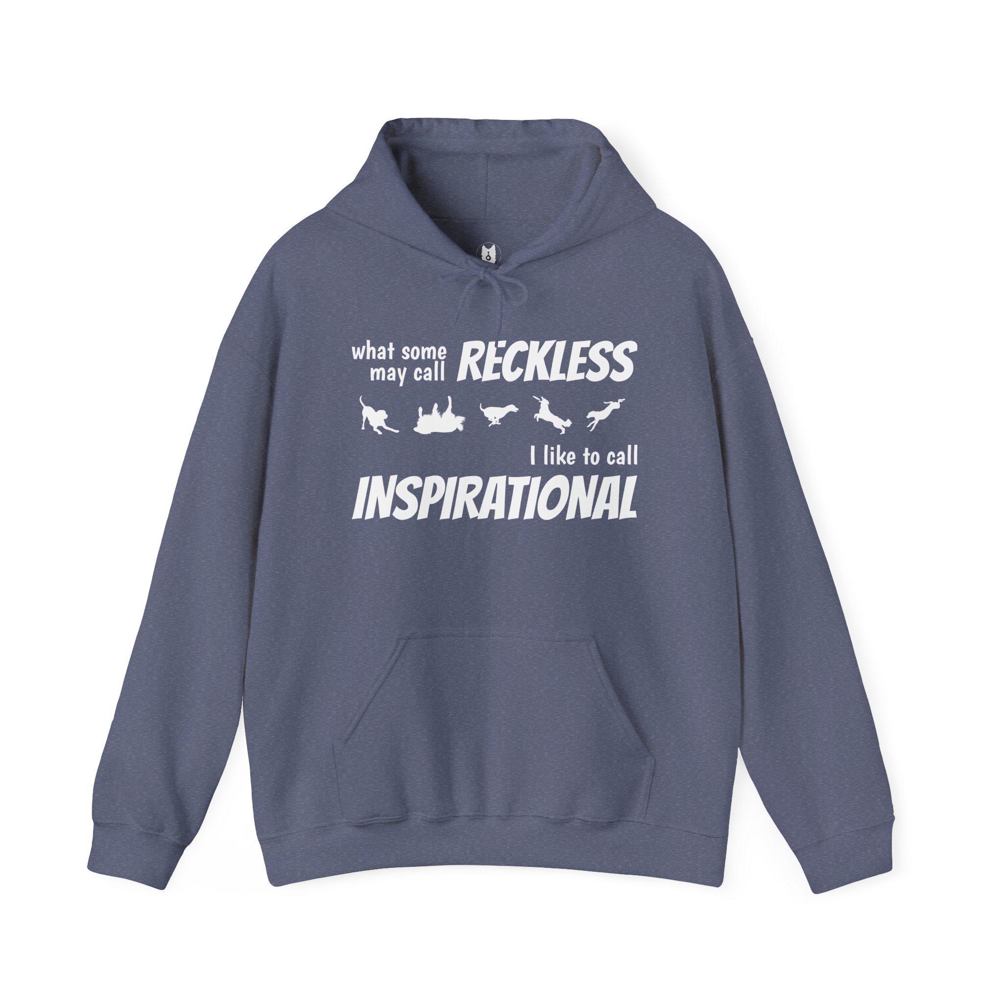 "What Some People Call Reckless, I Like to Call Inspiration" Cozy Unisex Heavy Blend™ Hooded Sweatshirt - Perfect for Chill Days & Casual Outings - Image 41