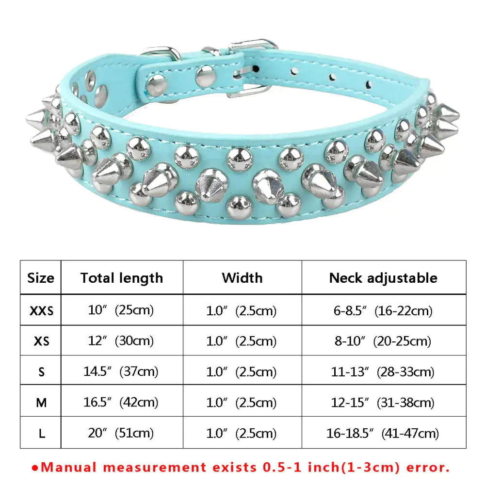 Spiked Canine Collar