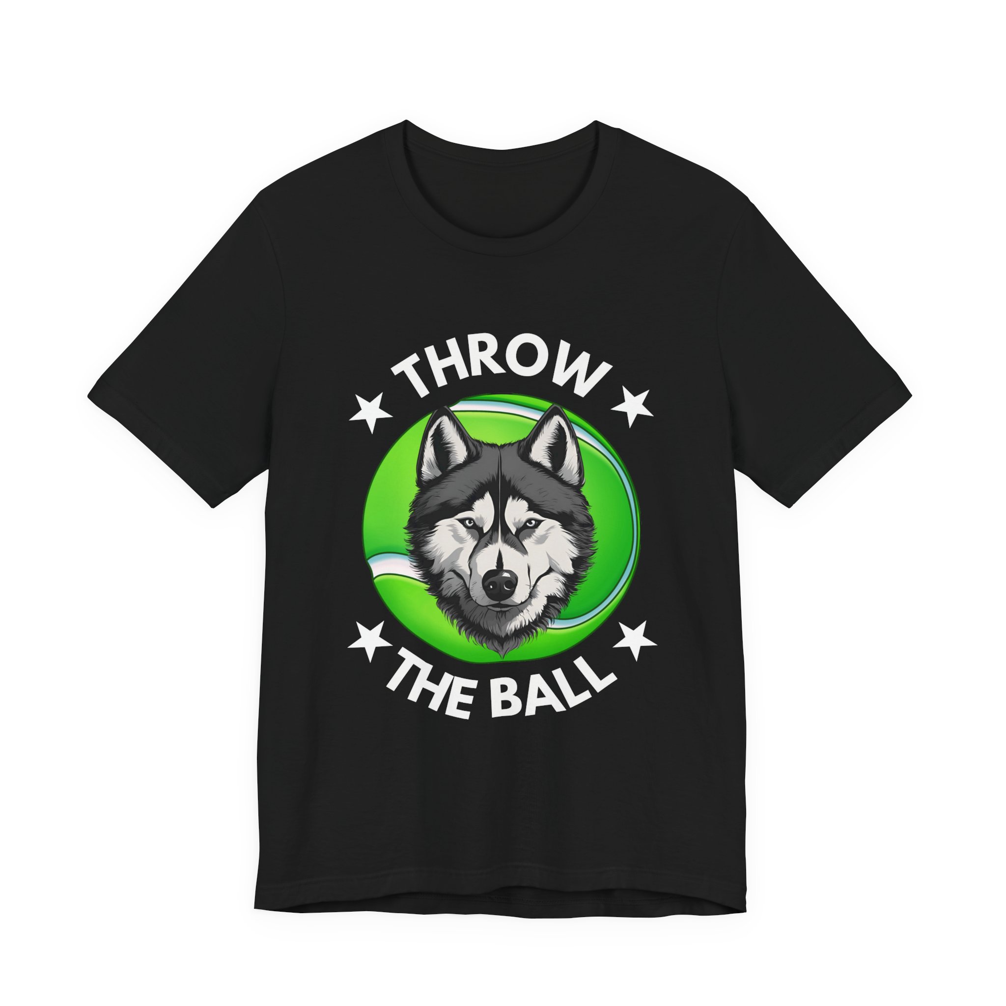 Throw the Ball Dog Lover T-shirt | Unisex Jersey Short Sleeve Tee - Image 3