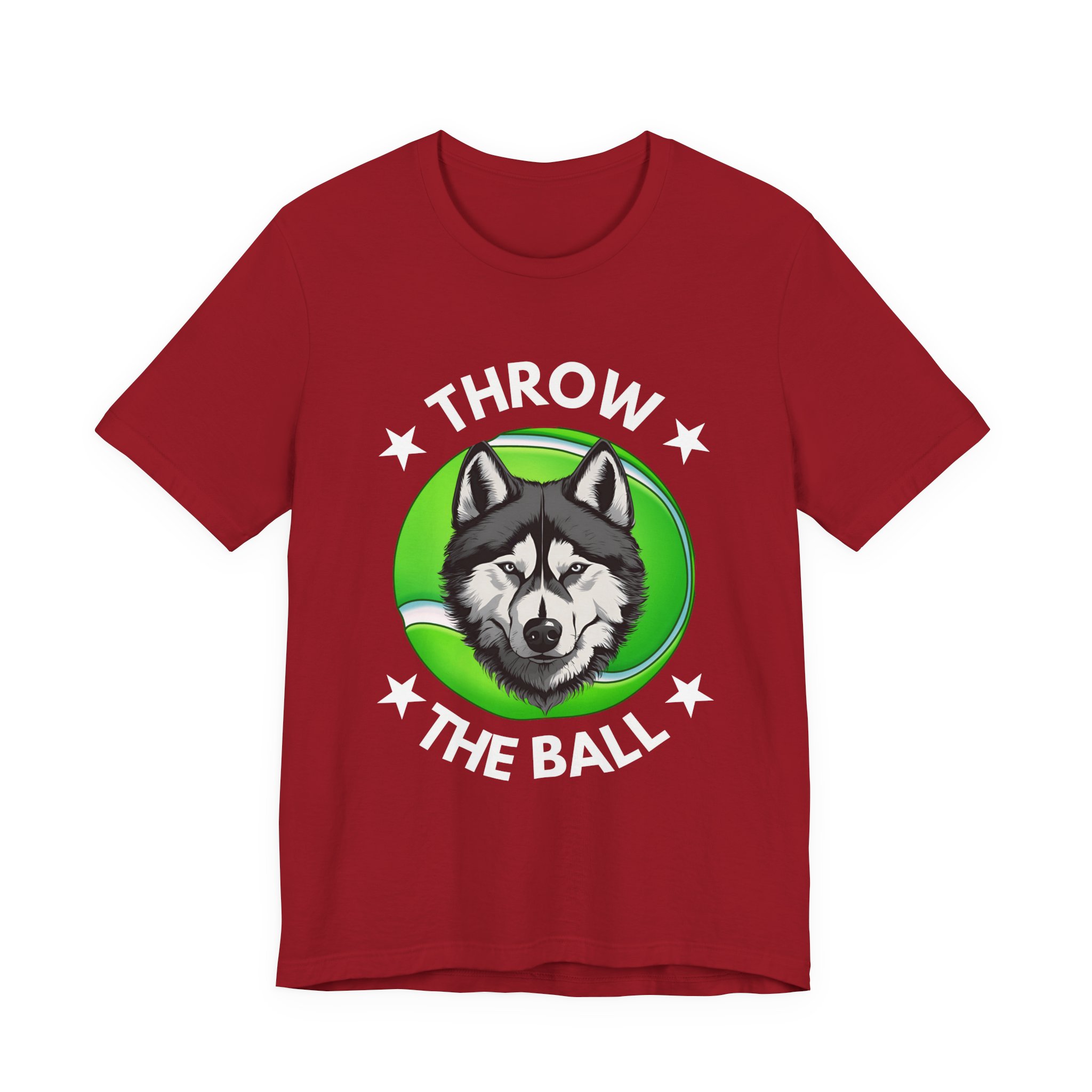 Throw the Ball Dog Lover T-shirt | Unisex Jersey Short Sleeve Tee - Image 31