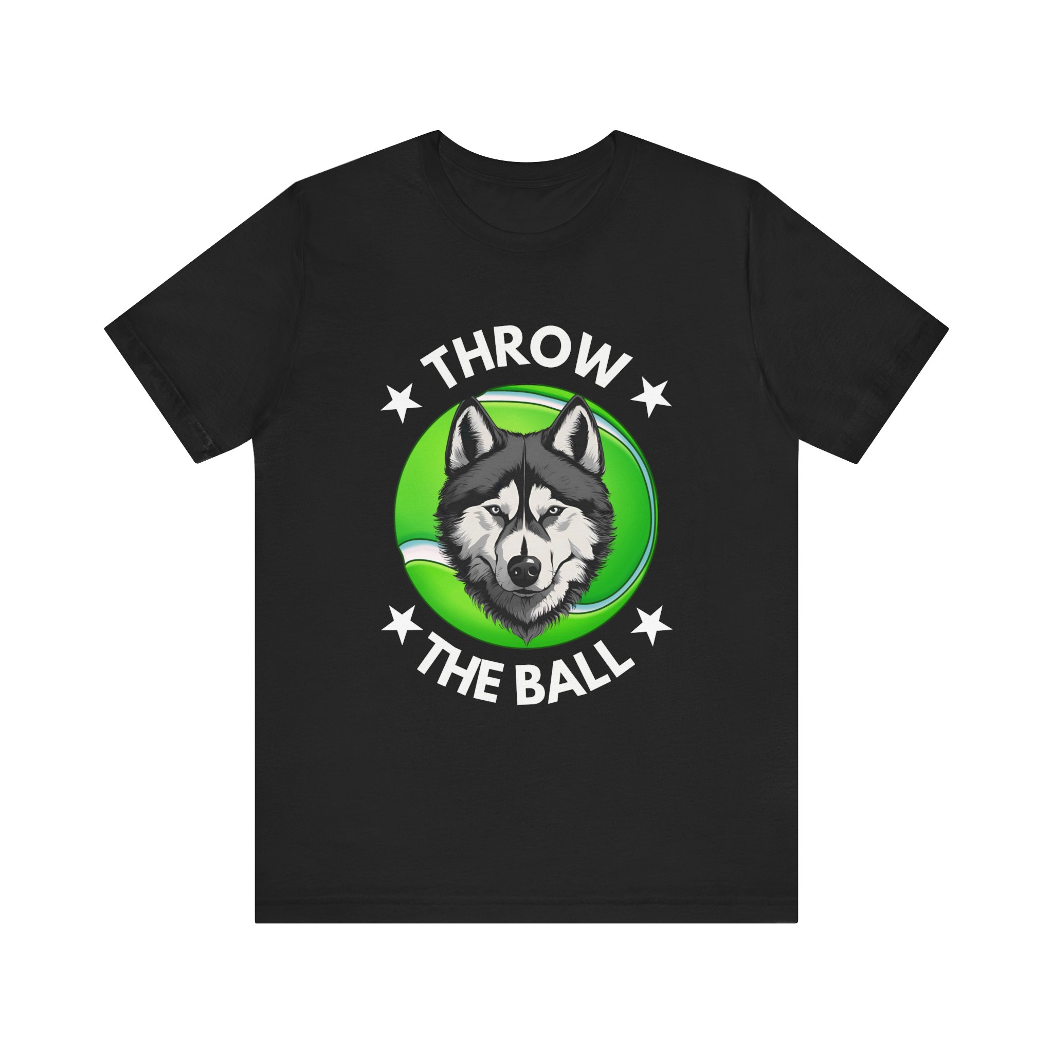 Throw the Ball Dog Lover T-shirt | Unisex Jersey Short Sleeve Tee