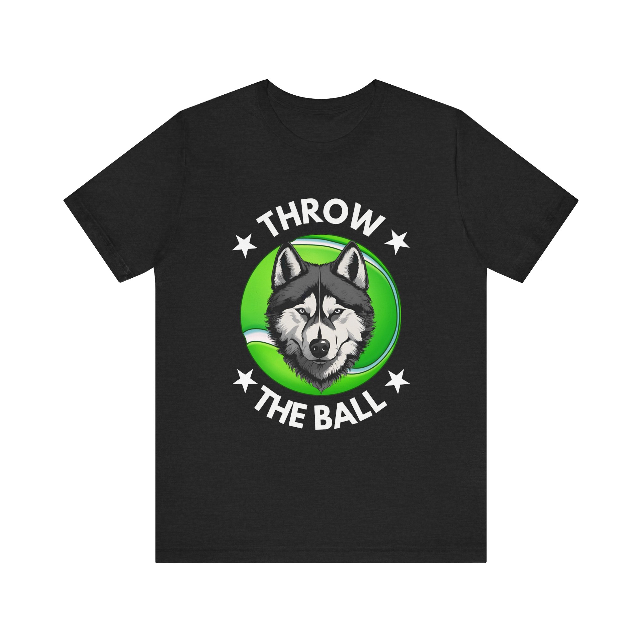 Throw the Ball Dog Lover T-shirt | Unisex Jersey Short Sleeve Tee - Image 5