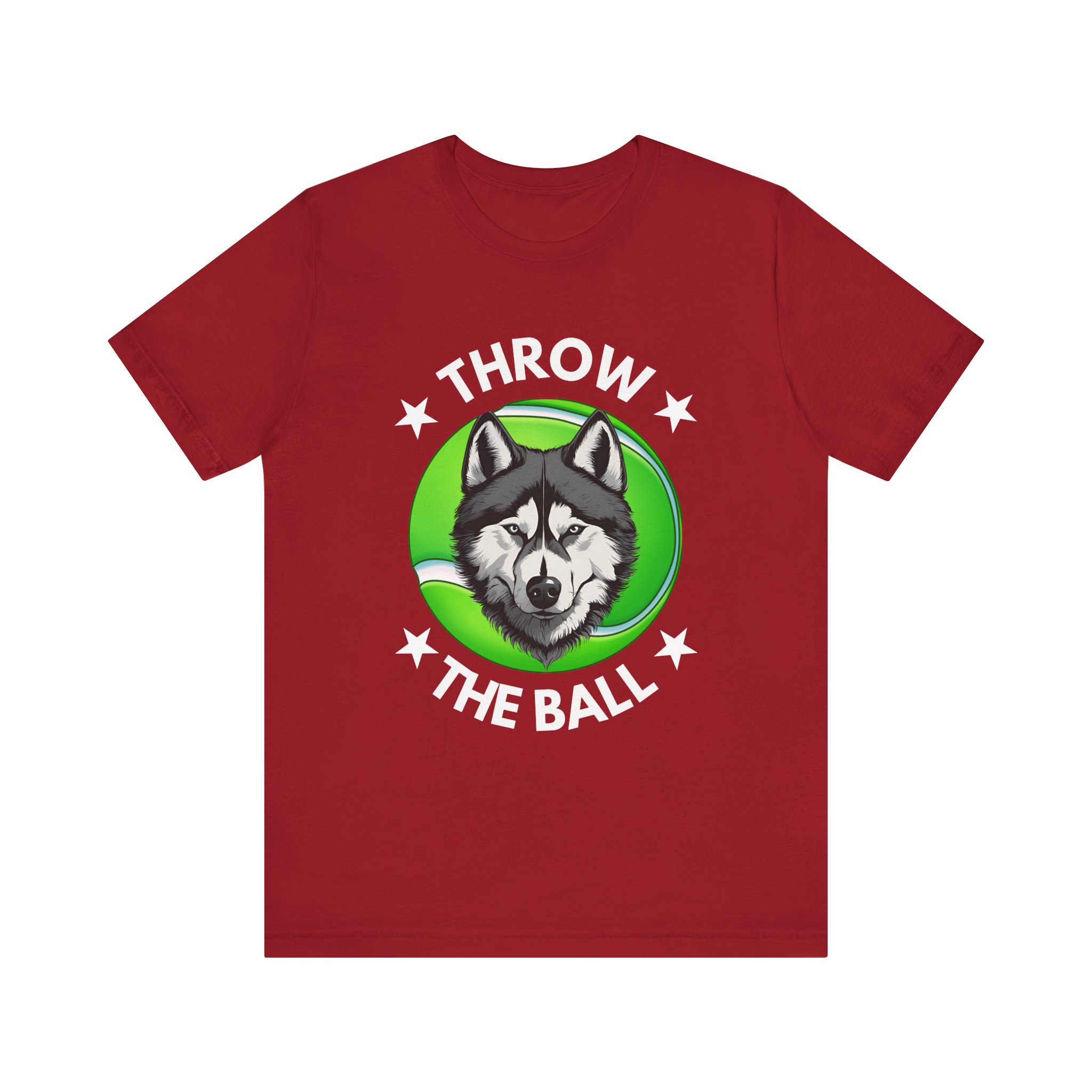 Throw the Ball Dog Lover T-shirt | Unisex Jersey Short Sleeve Tee - Image 29