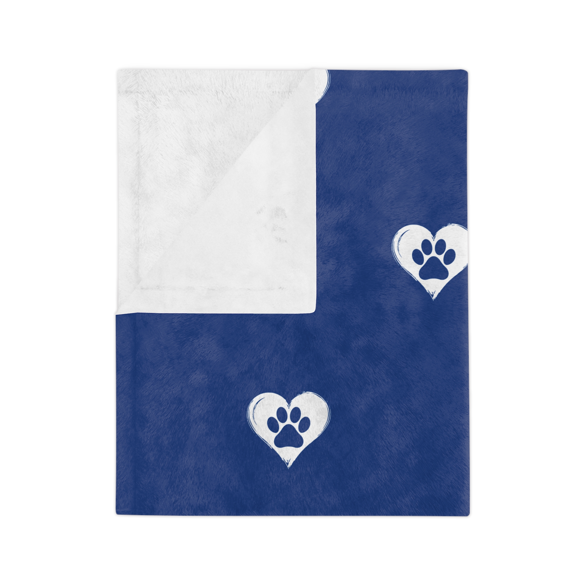 Puppy Love | Velveteen Microfiber Blanket - Image 3