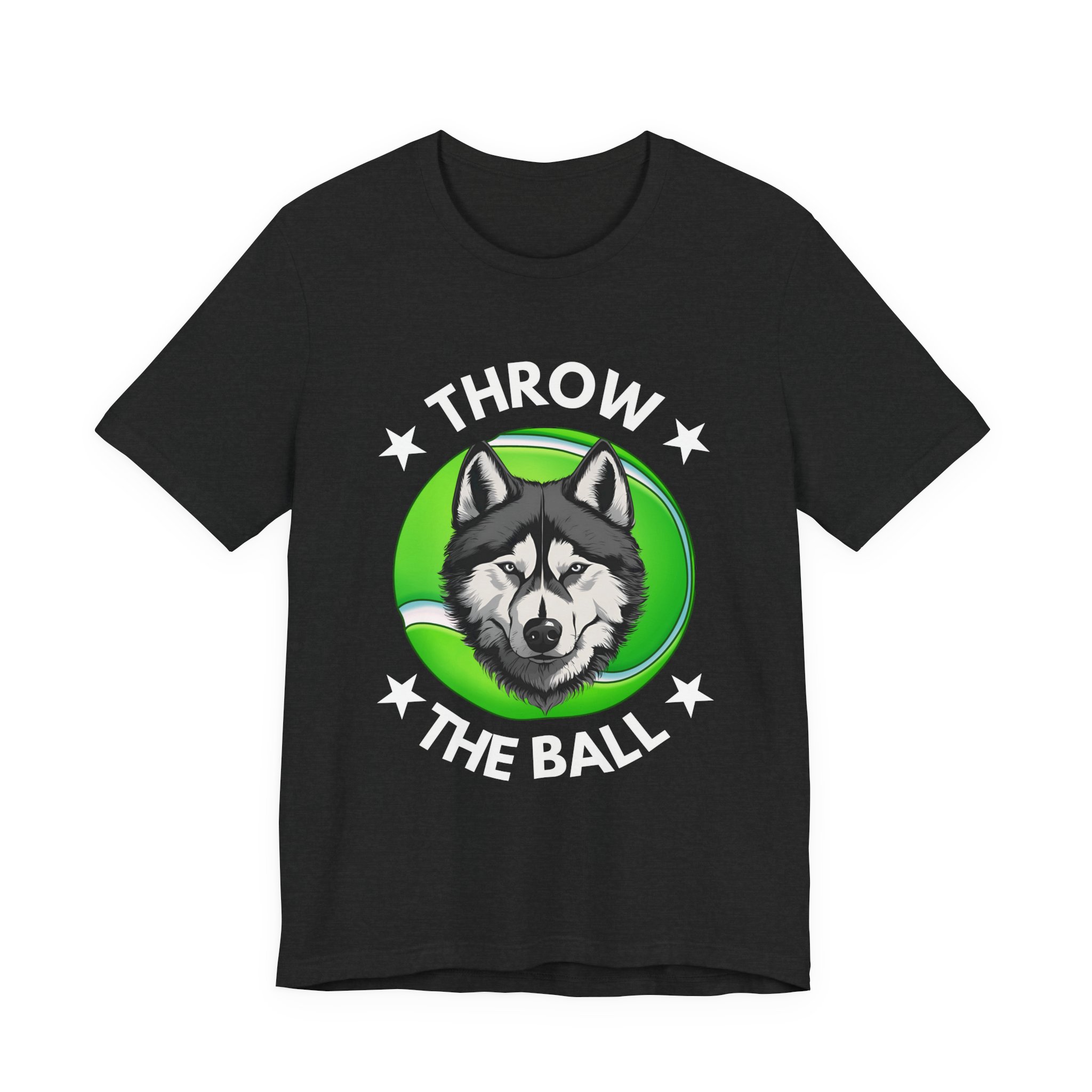 Throw the Ball Dog Lover T-shirt | Unisex Jersey Short Sleeve Tee - Image 7