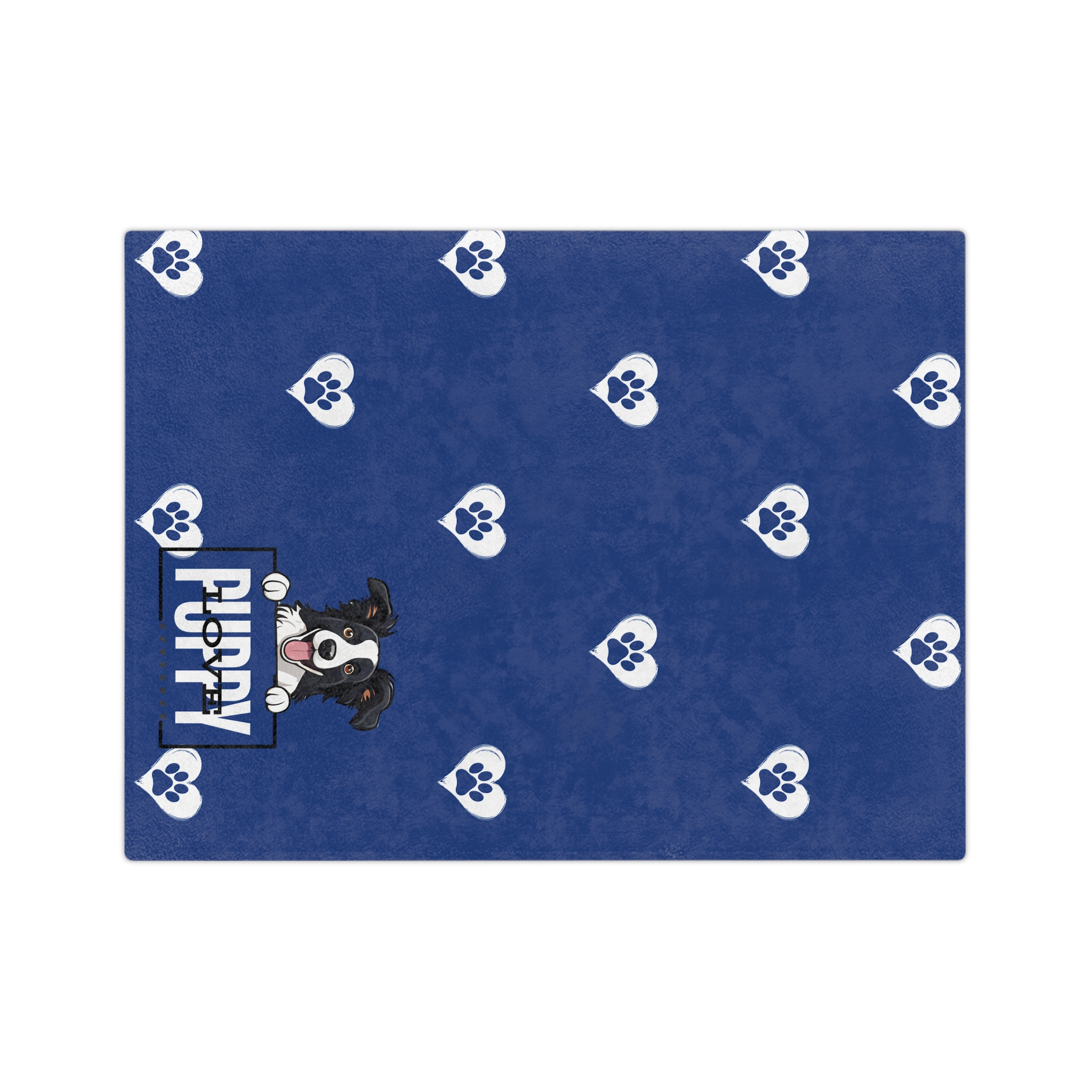 Puppy Love | Velveteen Microfiber Blanket - Image 10
