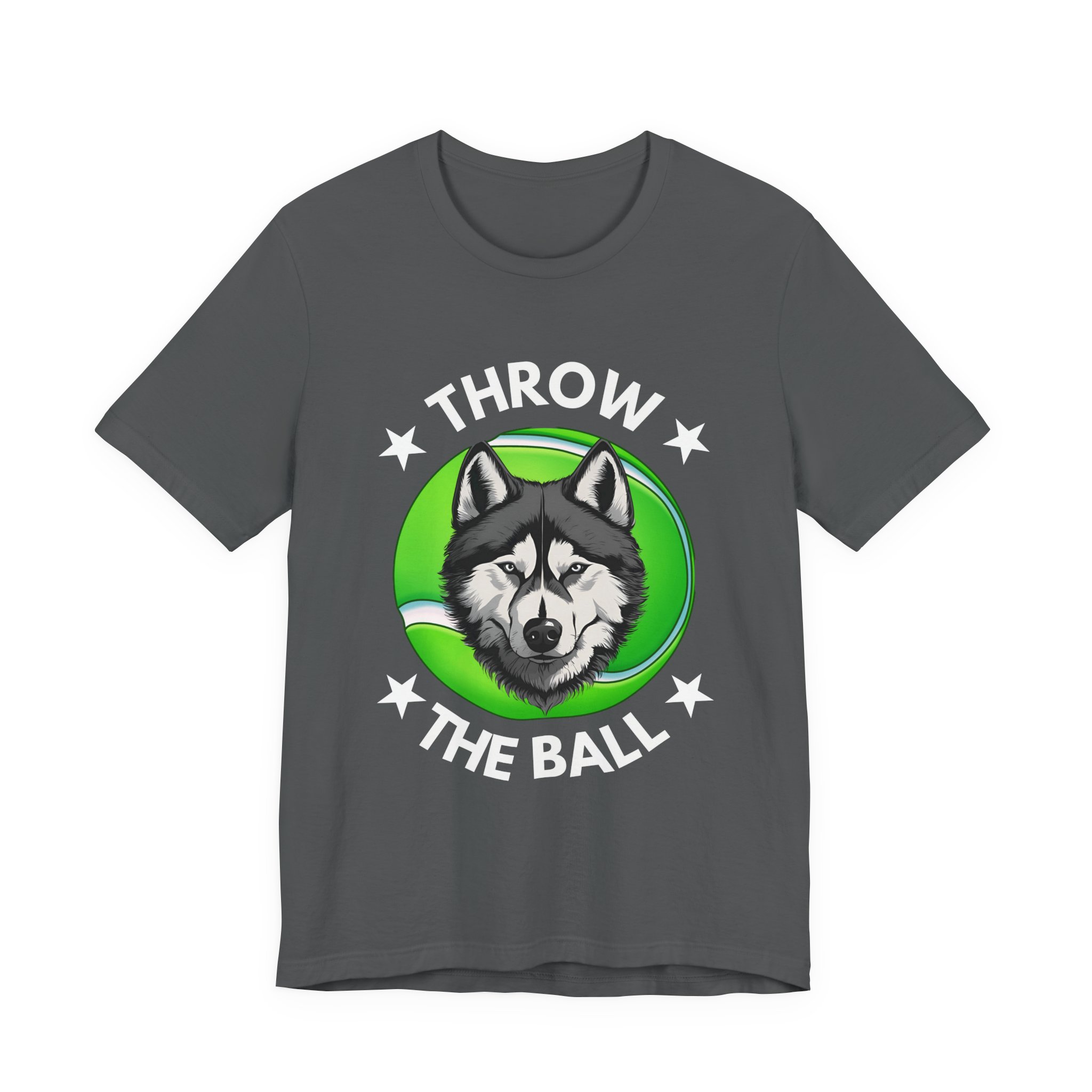 Throw the Ball Dog Lover T-shirt | Unisex Jersey Short Sleeve Tee - Image 23
