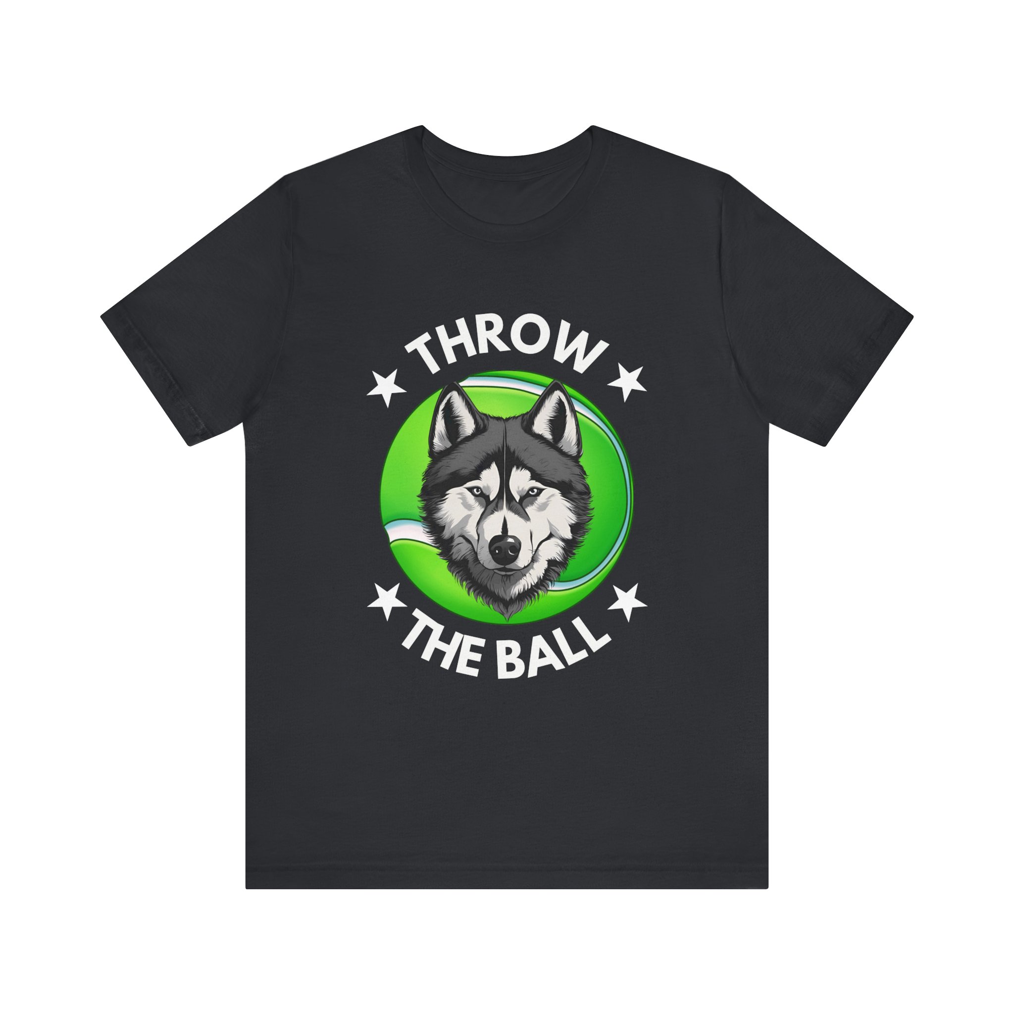 Throw the Ball Dog Lover T-shirt | Unisex Jersey Short Sleeve Tee - Image 17