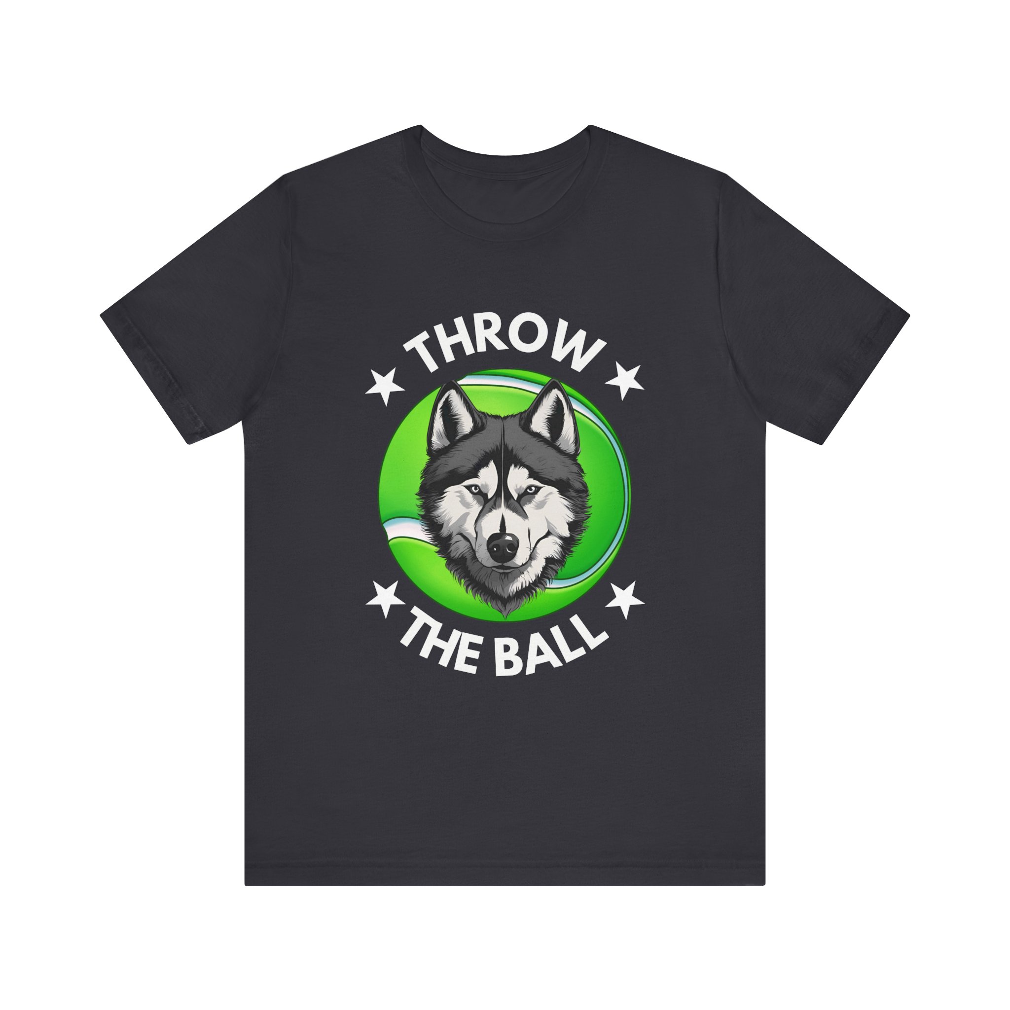Throw the Ball Dog Lover T-shirt | Unisex Jersey Short Sleeve Tee - Image 13