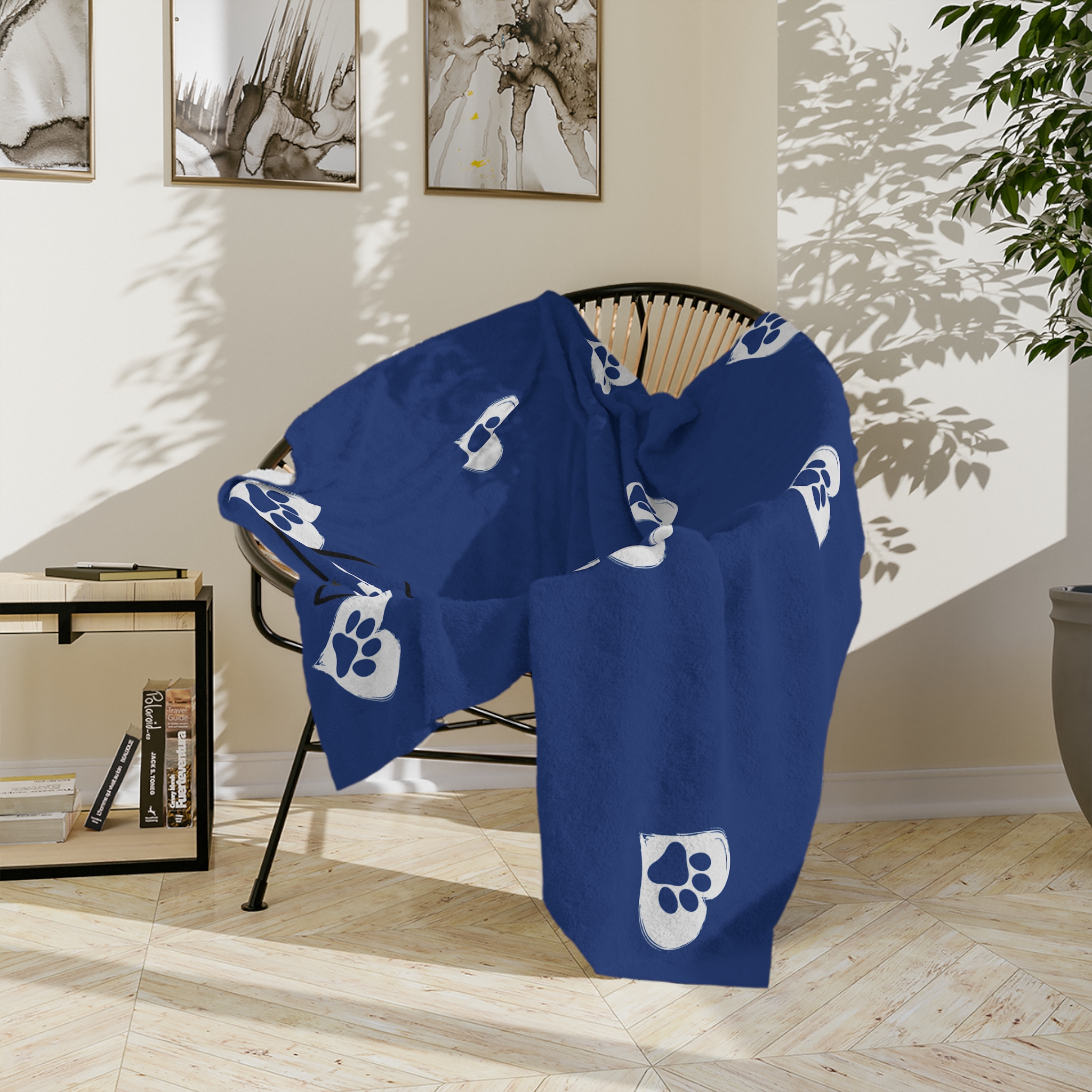 Puppy Love | Velveteen Microfiber Blanket - Image 8