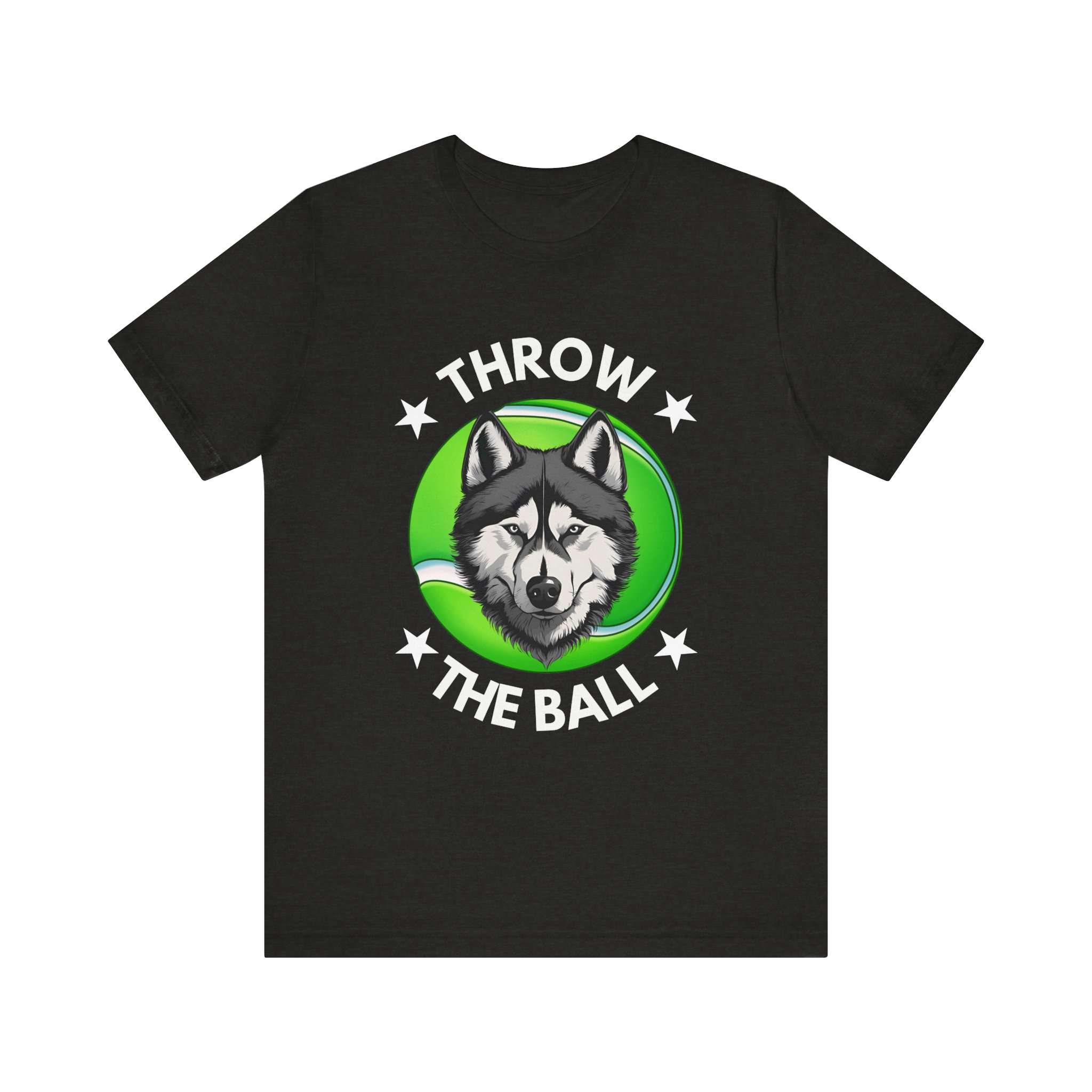 Throw the Ball Dog Lover T-shirt | Unisex Jersey Short Sleeve Tee - Image 9