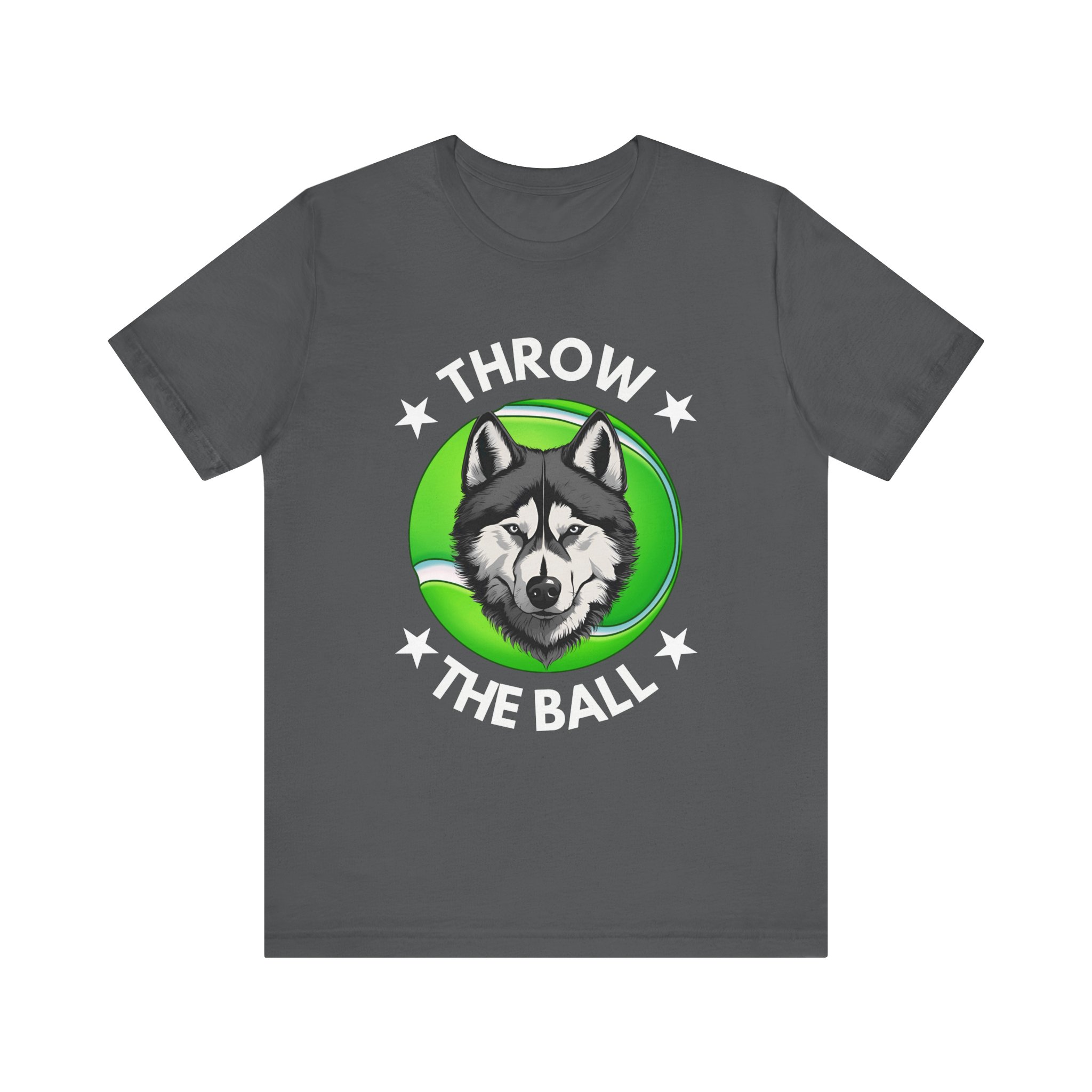Throw the Ball Dog Lover T-shirt | Unisex Jersey Short Sleeve Tee - Image 21