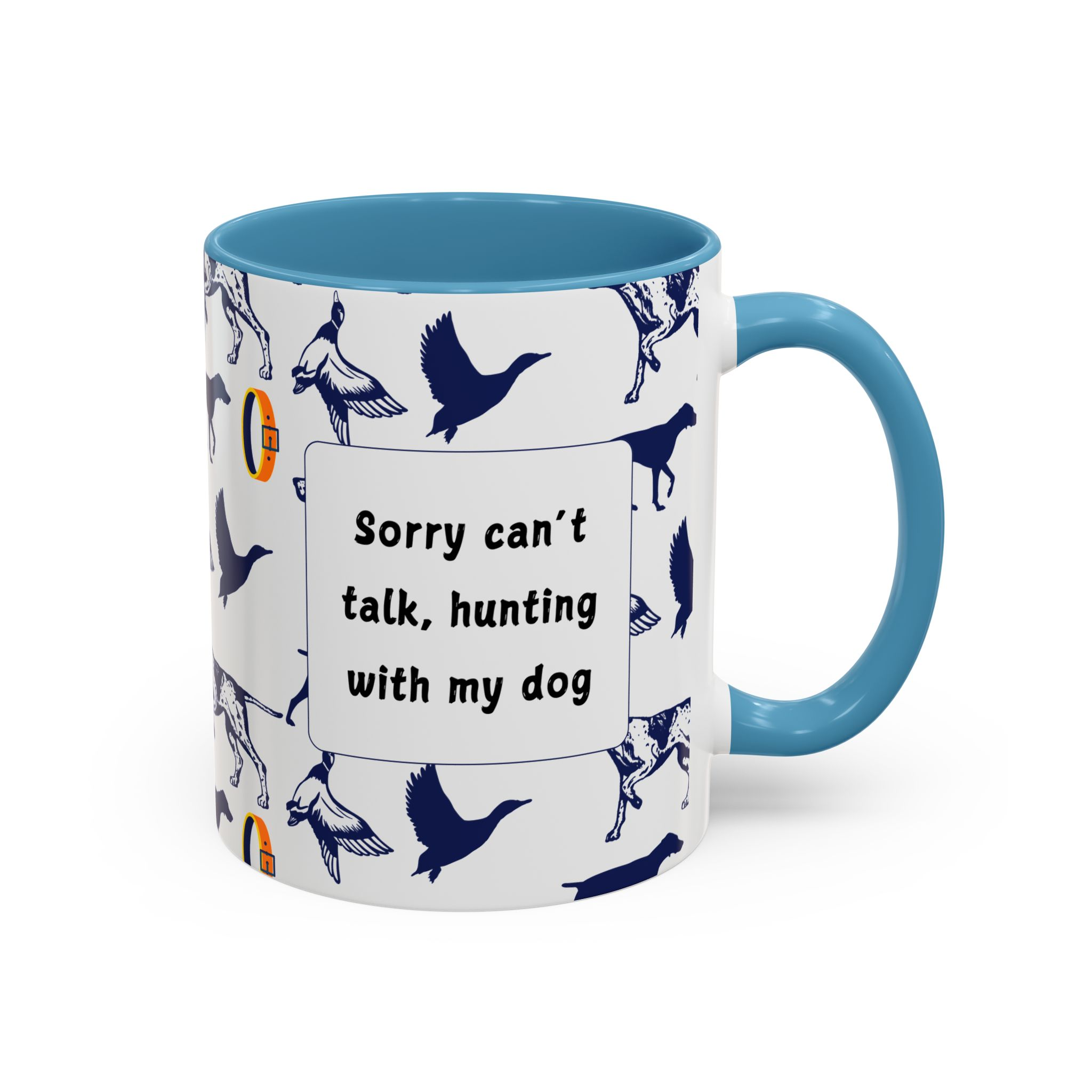 Sorry Can't Talk Coffee Mug | Funny Dog Lover Coffee Mug (11, 15oz) v2 - Image 34