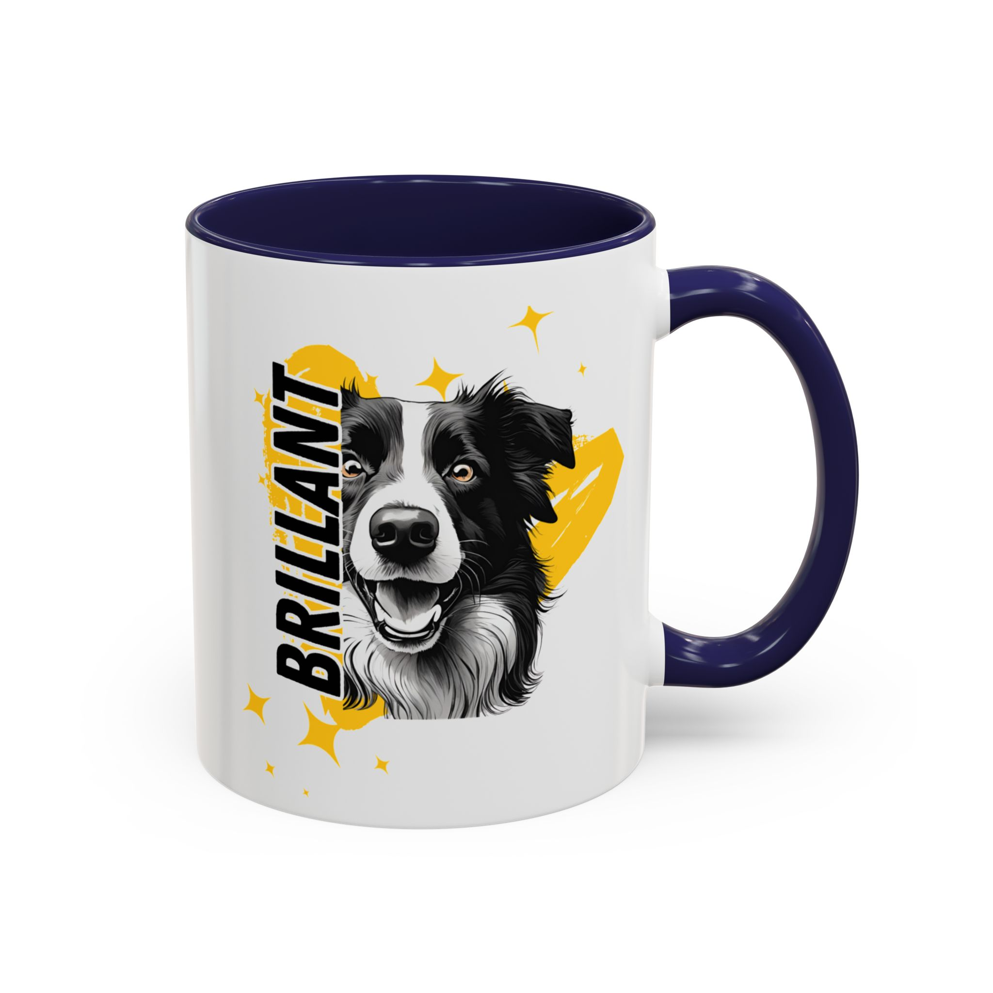 Brilliant Like a Border Collie Mug (11, 15oz) - Image 6