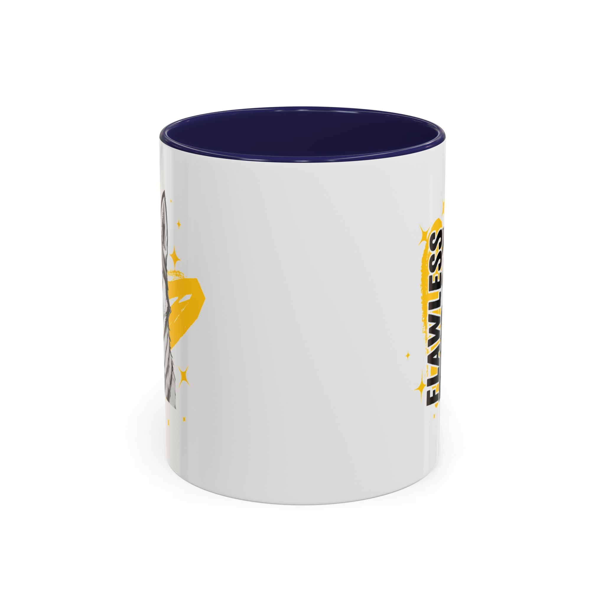 Flawless like a Husky Dog Mug (11, 15oz) v2 - Image 5