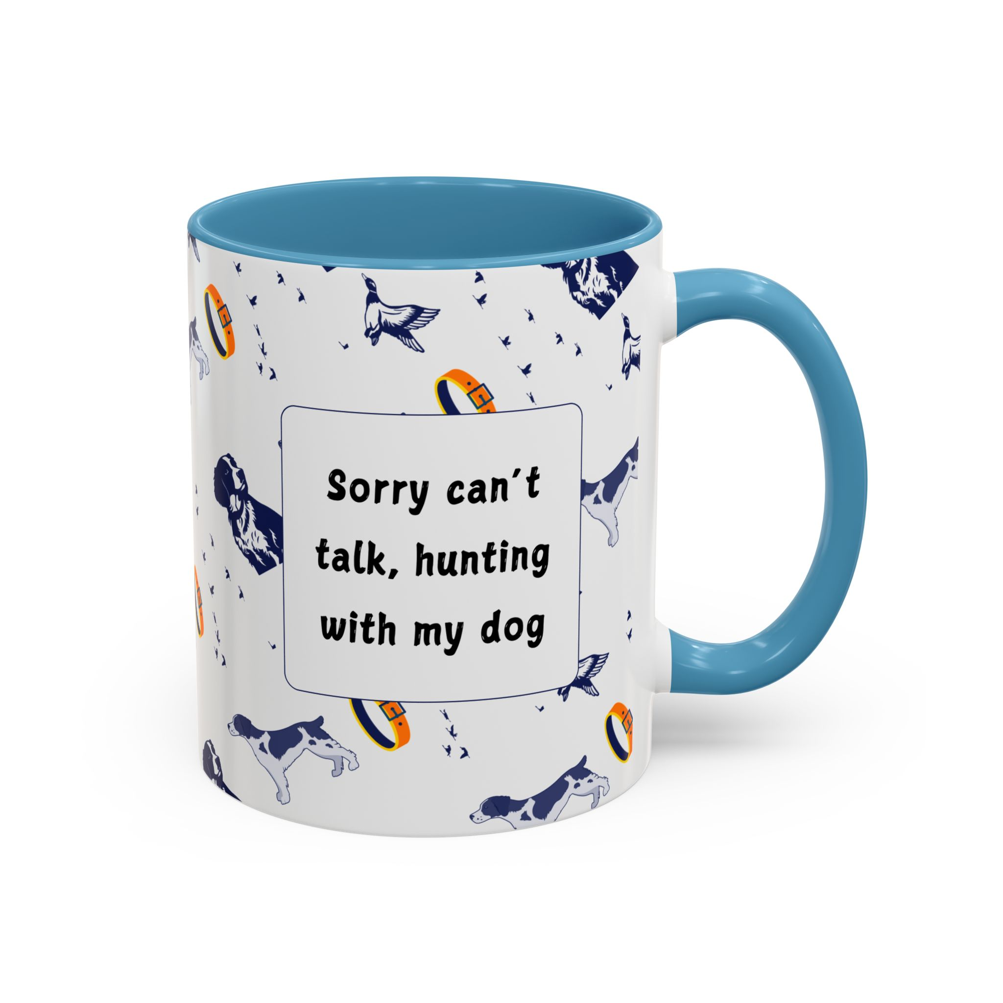 Sorry Can't Talk Coffee Mug | Funny Dog Lover Coffee Mug (11, 15oz) v3 - Image 34