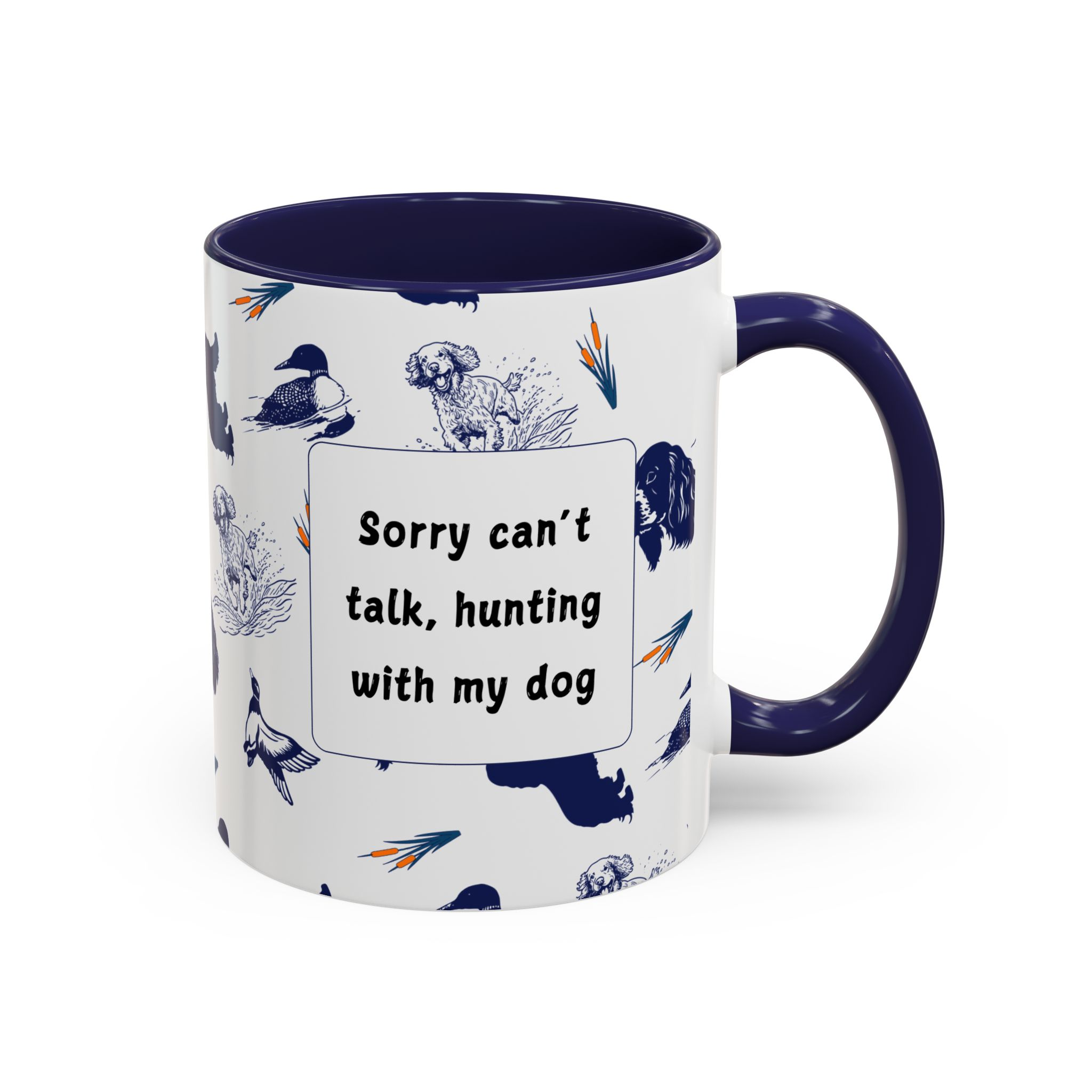 Sorry Can't Talk Coffee Mug | Funny Dog Lover Coffee Mug (11, 15oz) - Image 6