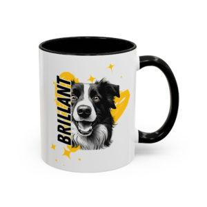 Brilliant Like a Border Collie Mug (11, 15oz)