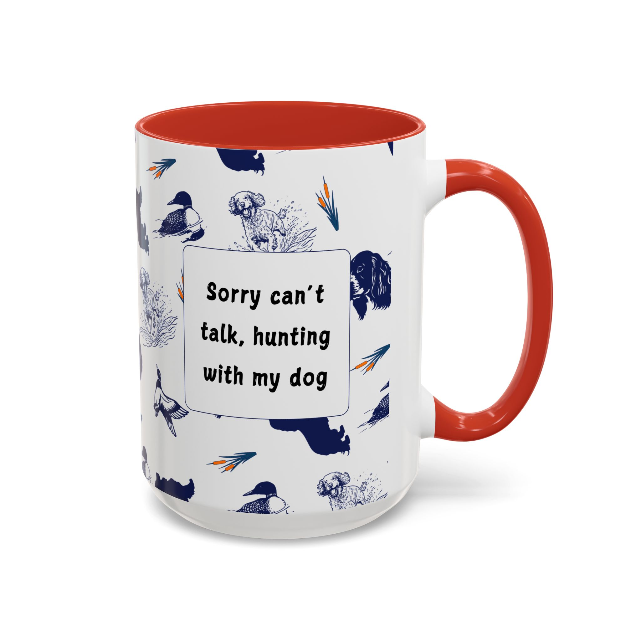 Sorry Can't Talk Coffee Mug | Funny Dog Lover Coffee Mug (11, 15oz) - Image 30