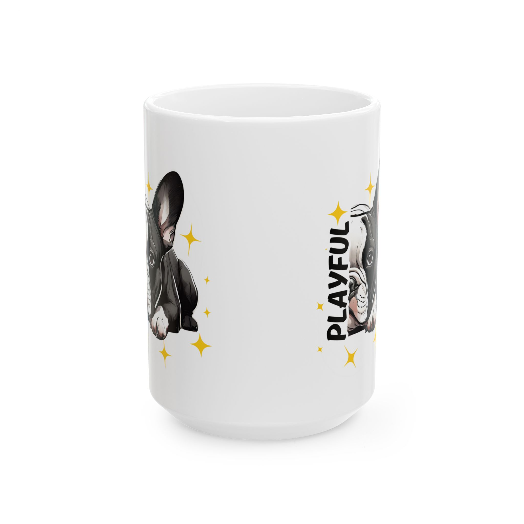 Playful like a Frenchie Coffee Mug, (11oz, 15oz) - Image 5