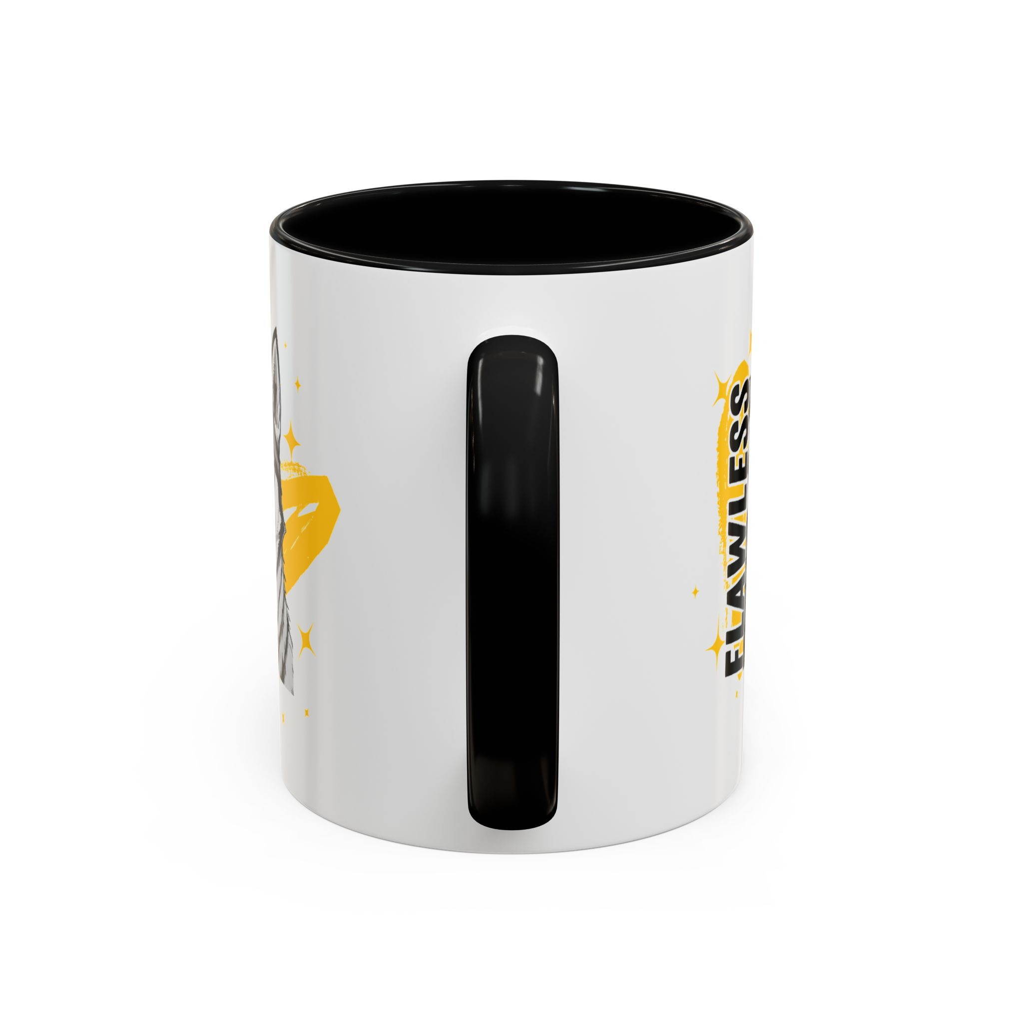Flawless like a Husky Dog Mug (11, 15oz) v2 - Image 4