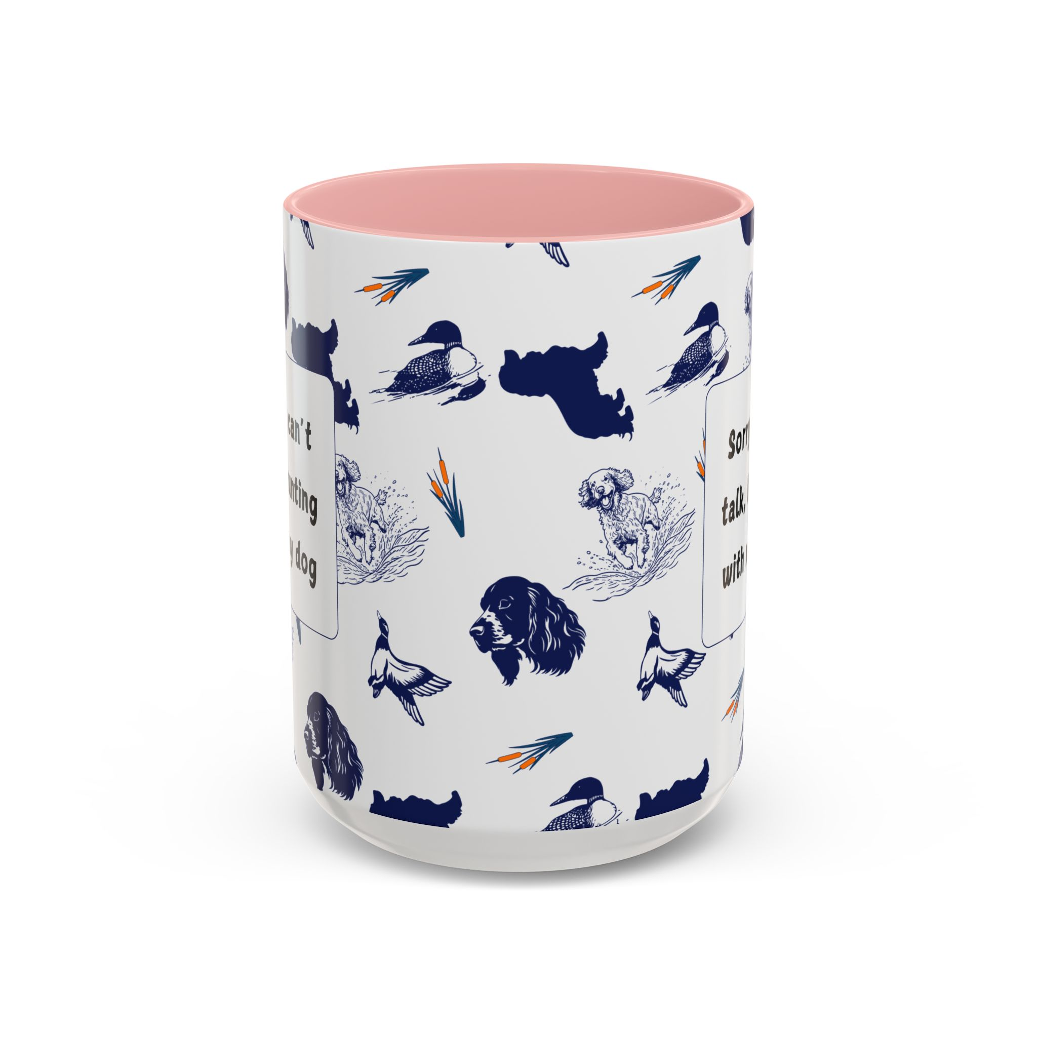 Sorry Can't Talk Coffee Mug | Funny Dog Lover Coffee Mug (11, 15oz) - Image 25