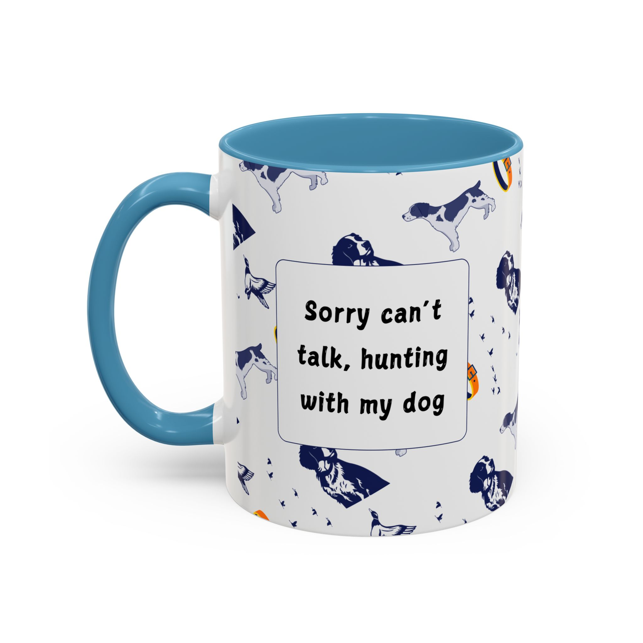 Sorry Can't Talk Coffee Mug | Funny Dog Lover Coffee Mug (11, 15oz) v3 - Image 35