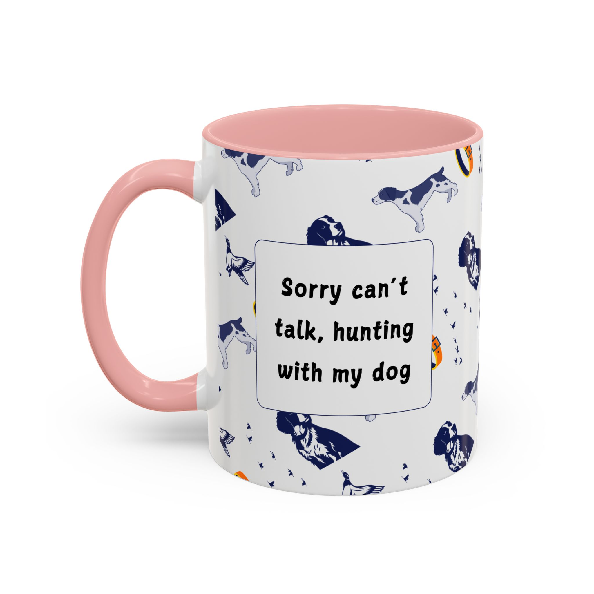 Sorry Can't Talk Coffee Mug | Funny Dog Lover Coffee Mug (11, 15oz) v3 - Image 11