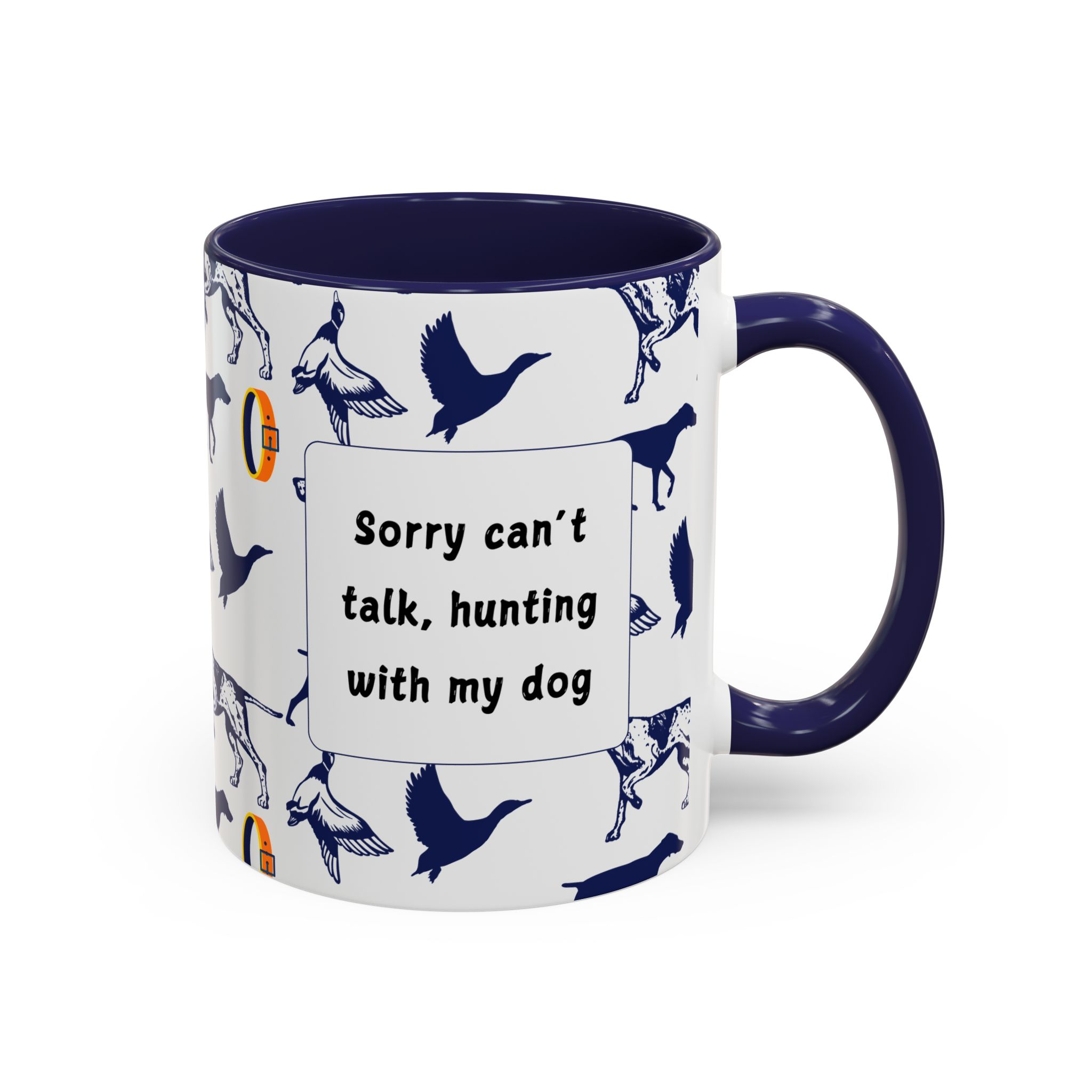 Sorry Can't Talk Coffee Mug | Funny Dog Lover Coffee Mug (11, 15oz) v2 - Image 6