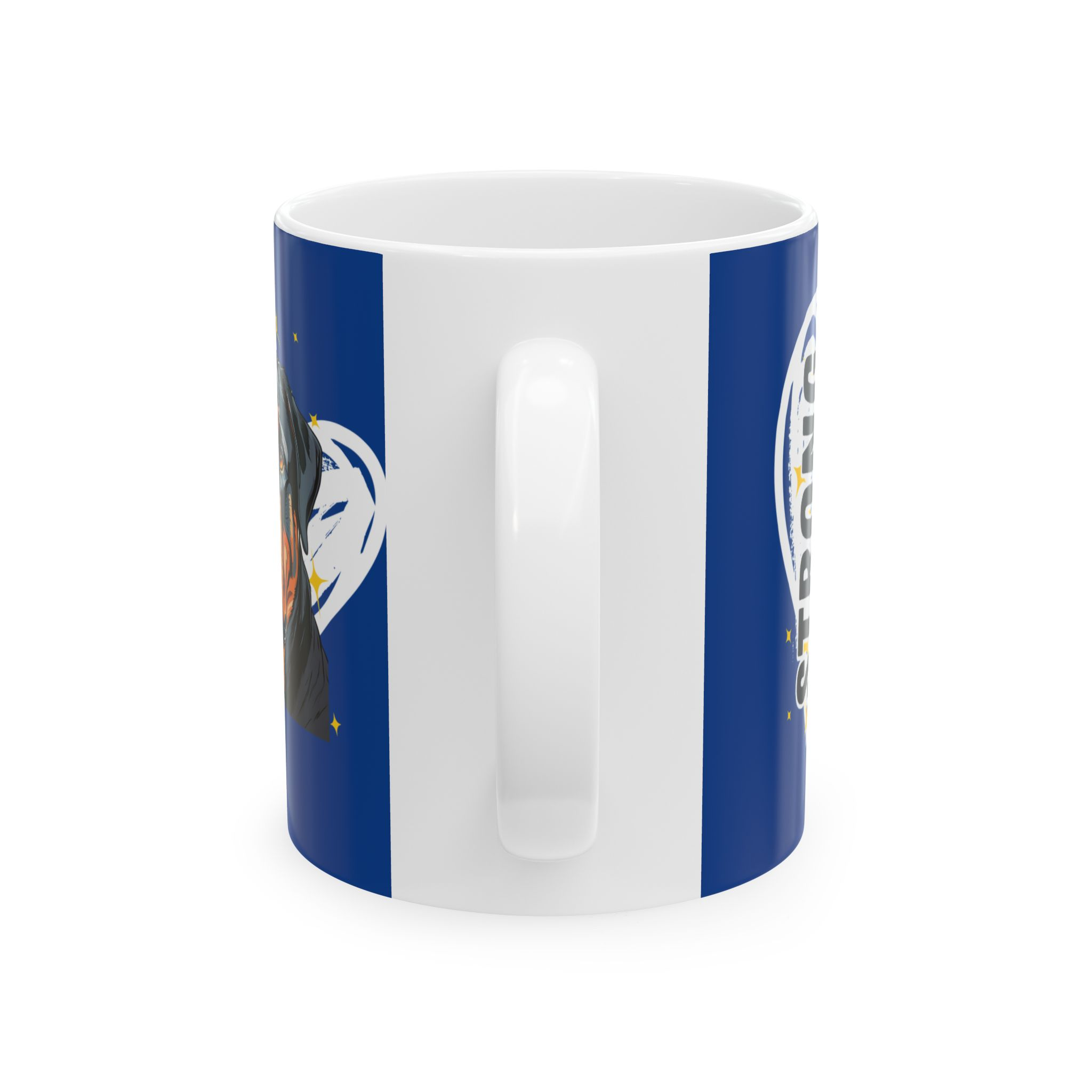 Strong Like a Rottie Mug, (11oz, 15oz) - Image 3