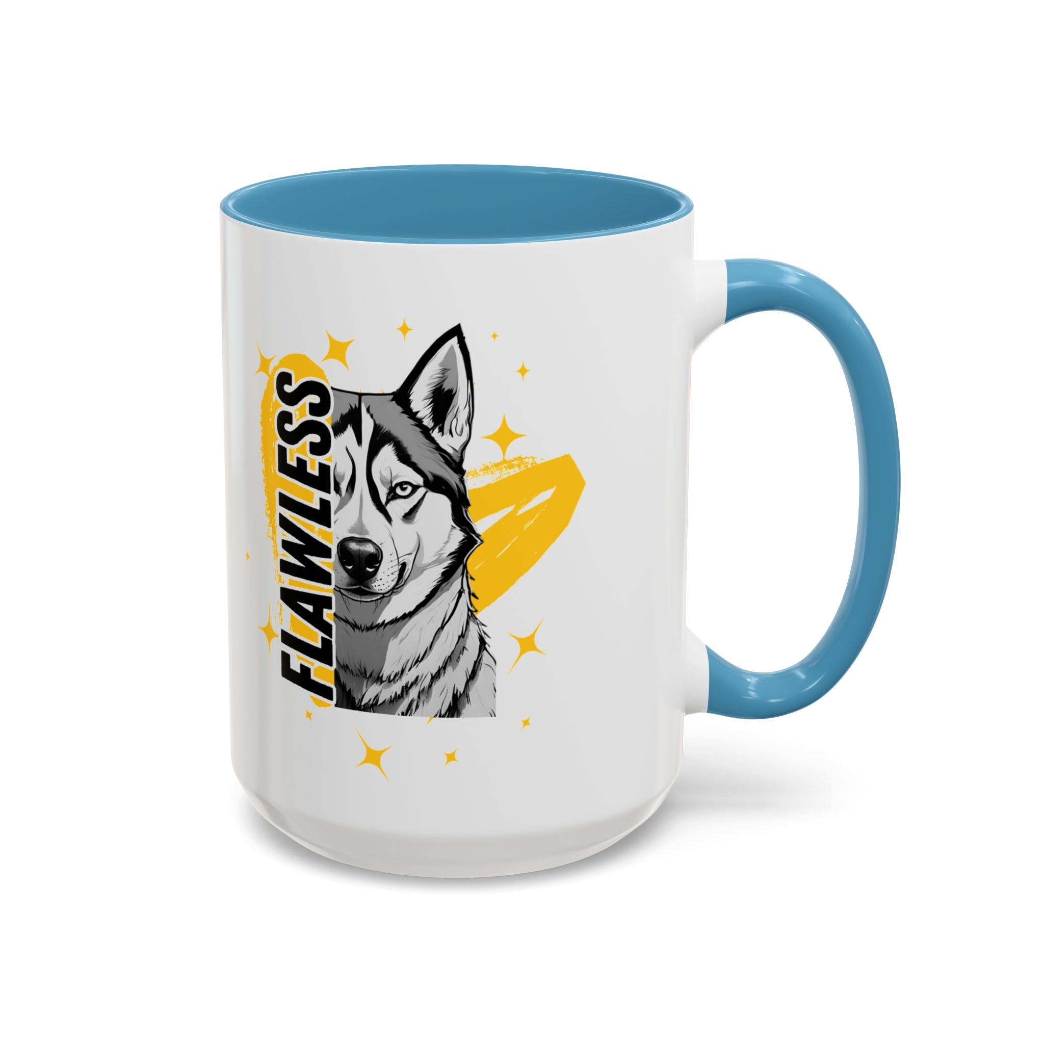 Flawless like a Husky Dog Mug (11, 15oz) v2 - Image 38