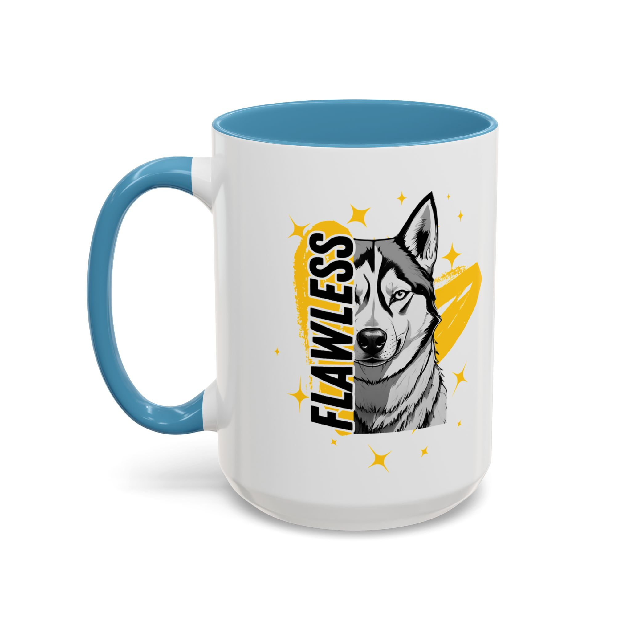 Flawless like a Husky Dog Mug (11, 15oz) v2 - Image 39