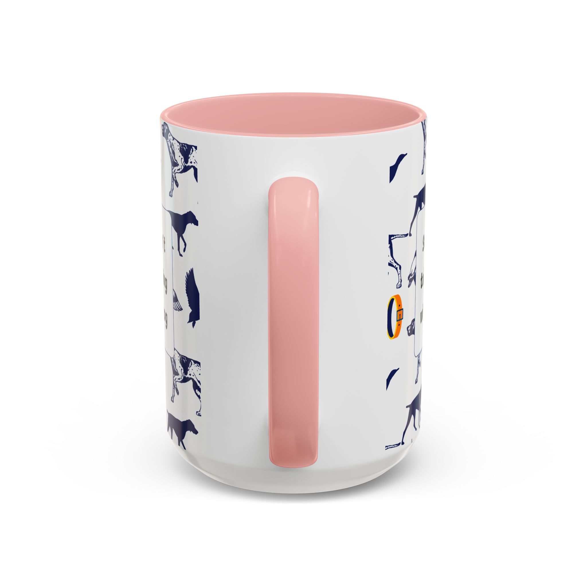 Sorry Can't Talk Coffee Mug | Funny Dog Lover Coffee Mug (11, 15oz) v2 - Image 28