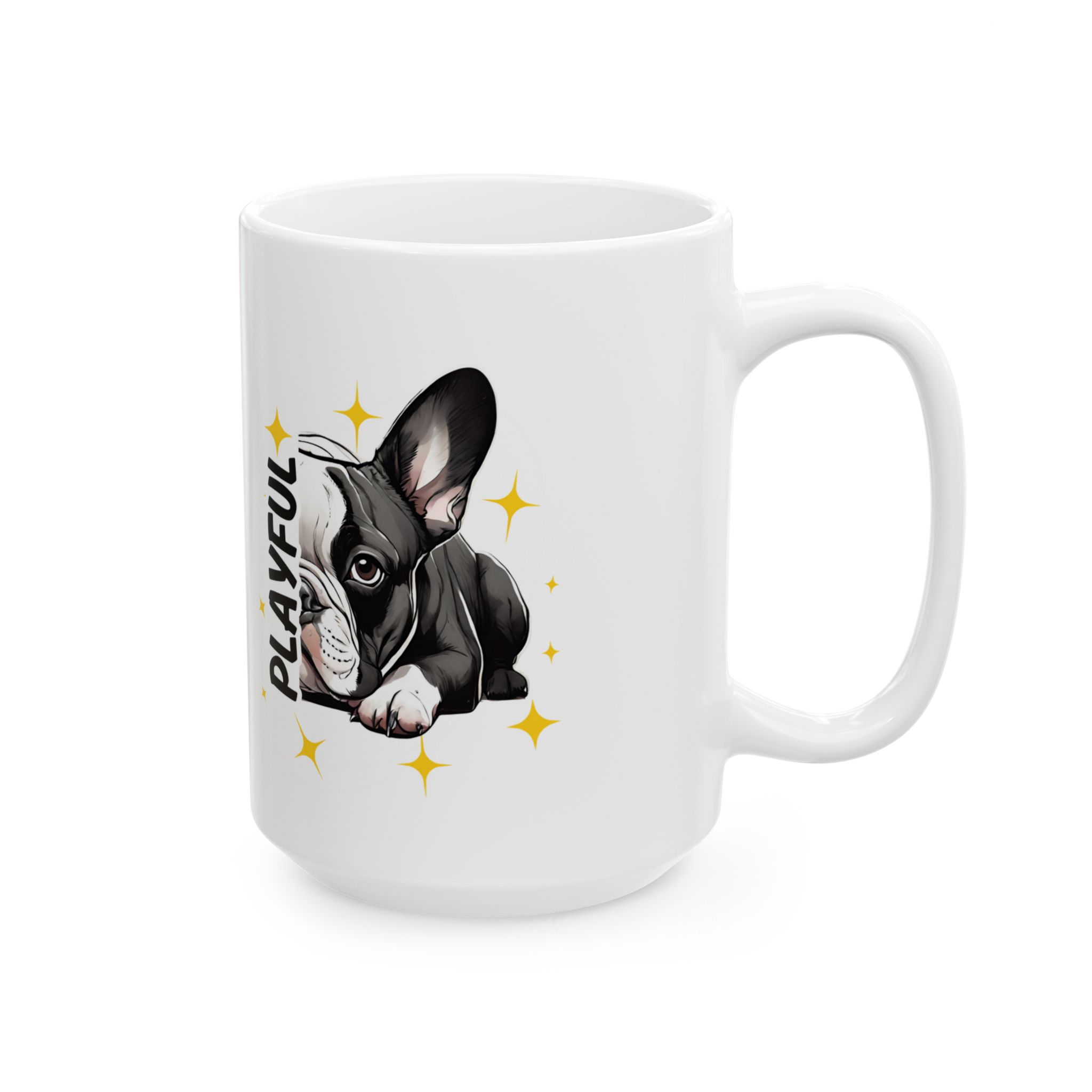 Playful like a Frenchie Coffee Mug, (11oz, 15oz) - Image 8