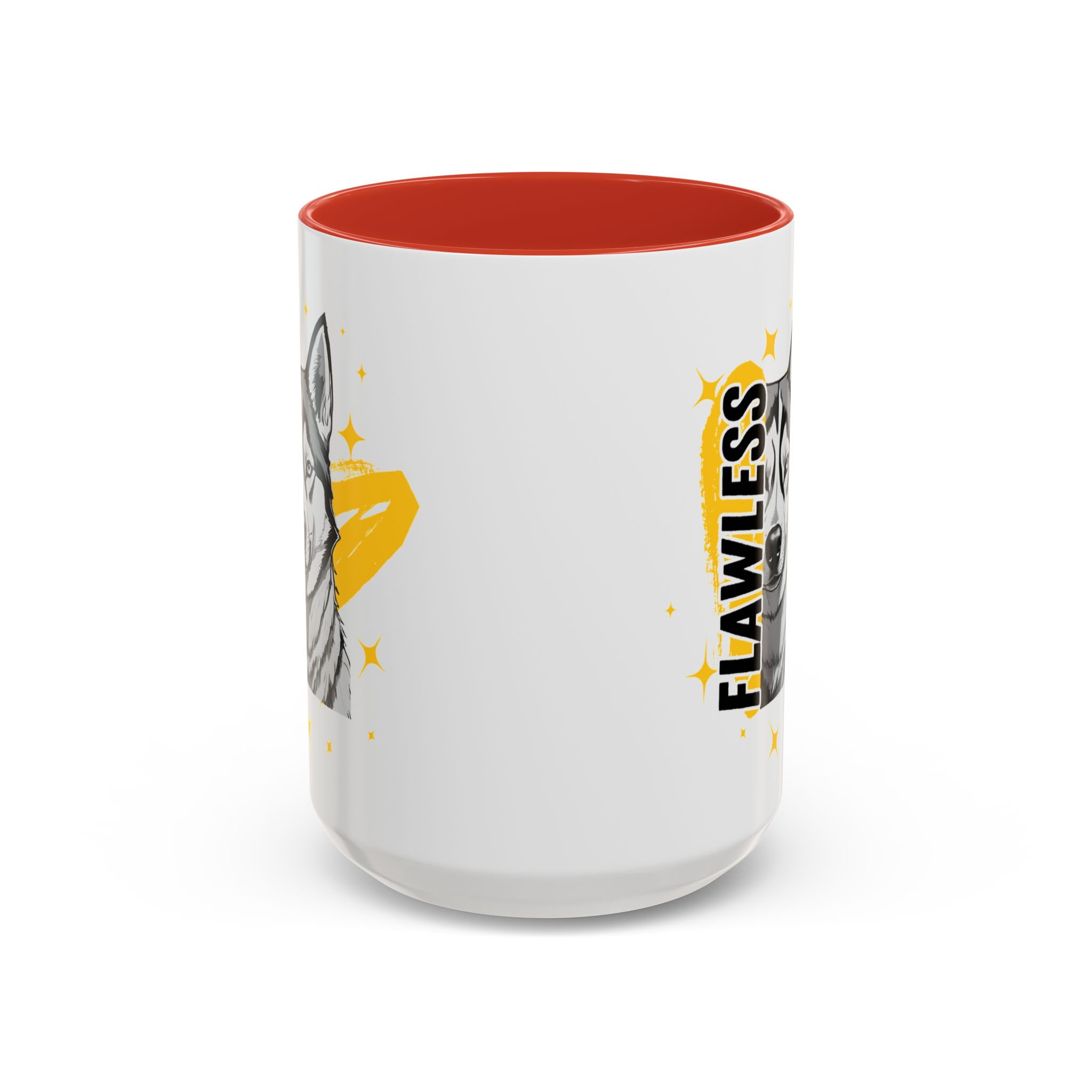 Flawless like a Husky Dog Mug (11, 15oz) v2 - Image 29