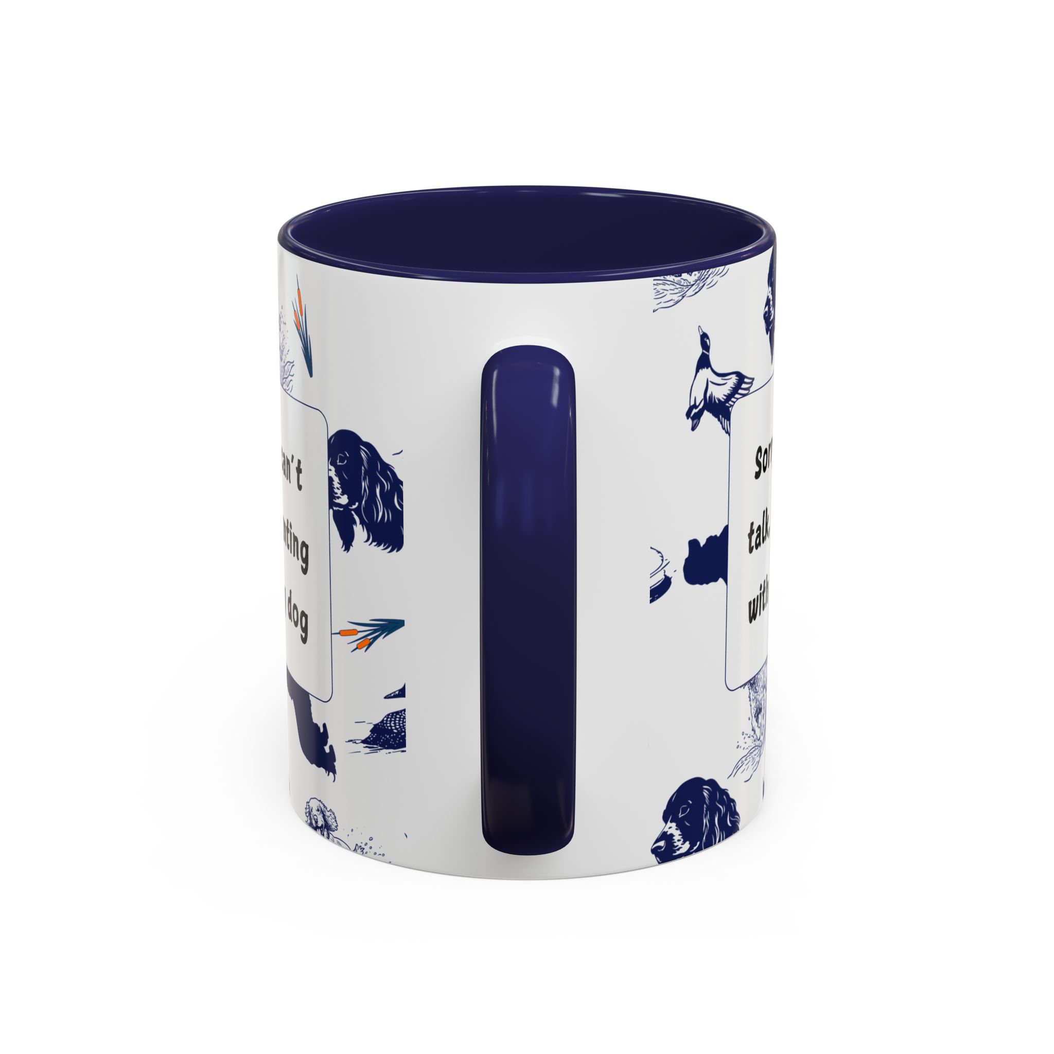 Sorry Can't Talk Coffee Mug | Funny Dog Lover Coffee Mug (11, 15oz) - Image 8