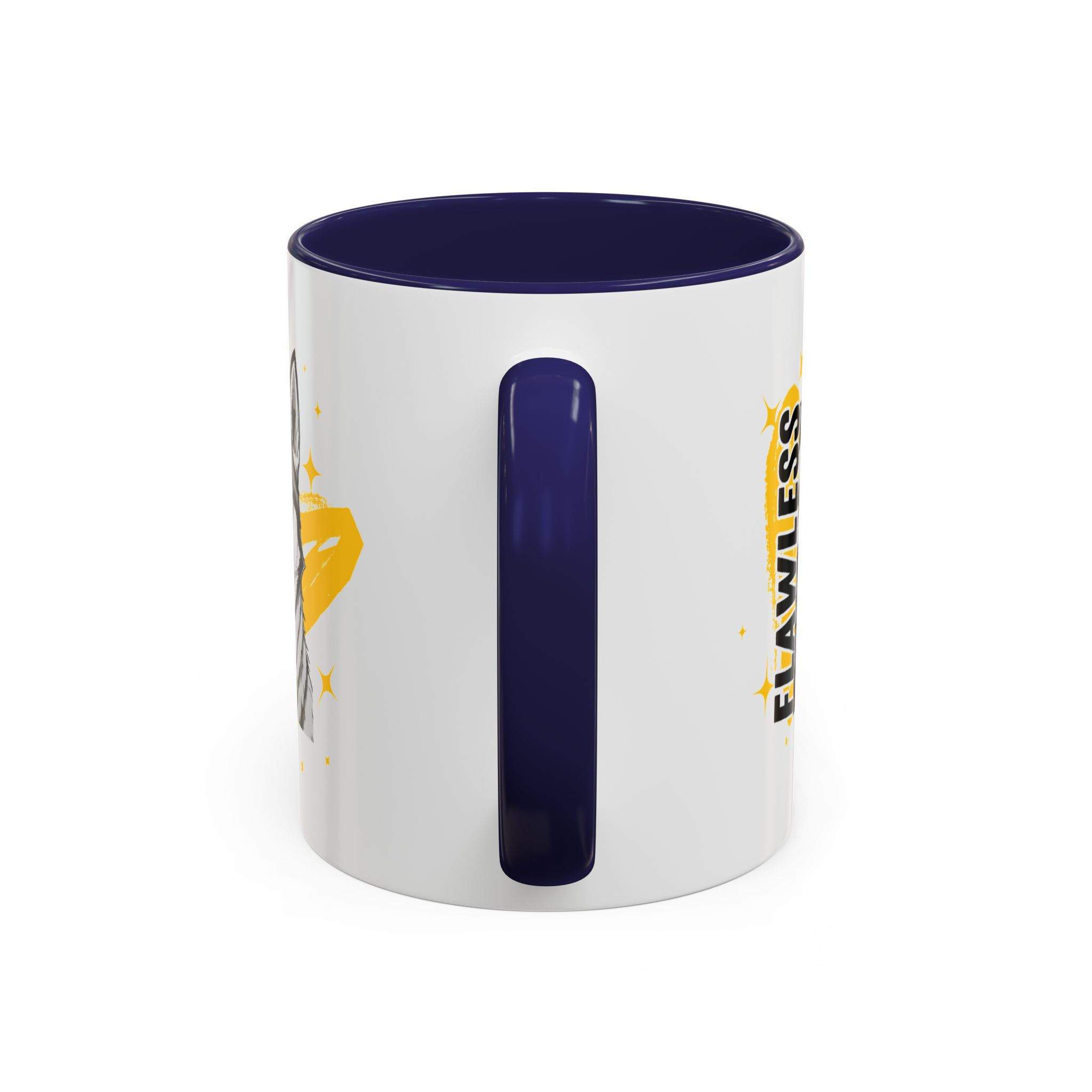 Flawless like a Husky Dog Mug (11, 15oz) v2 - Image 8