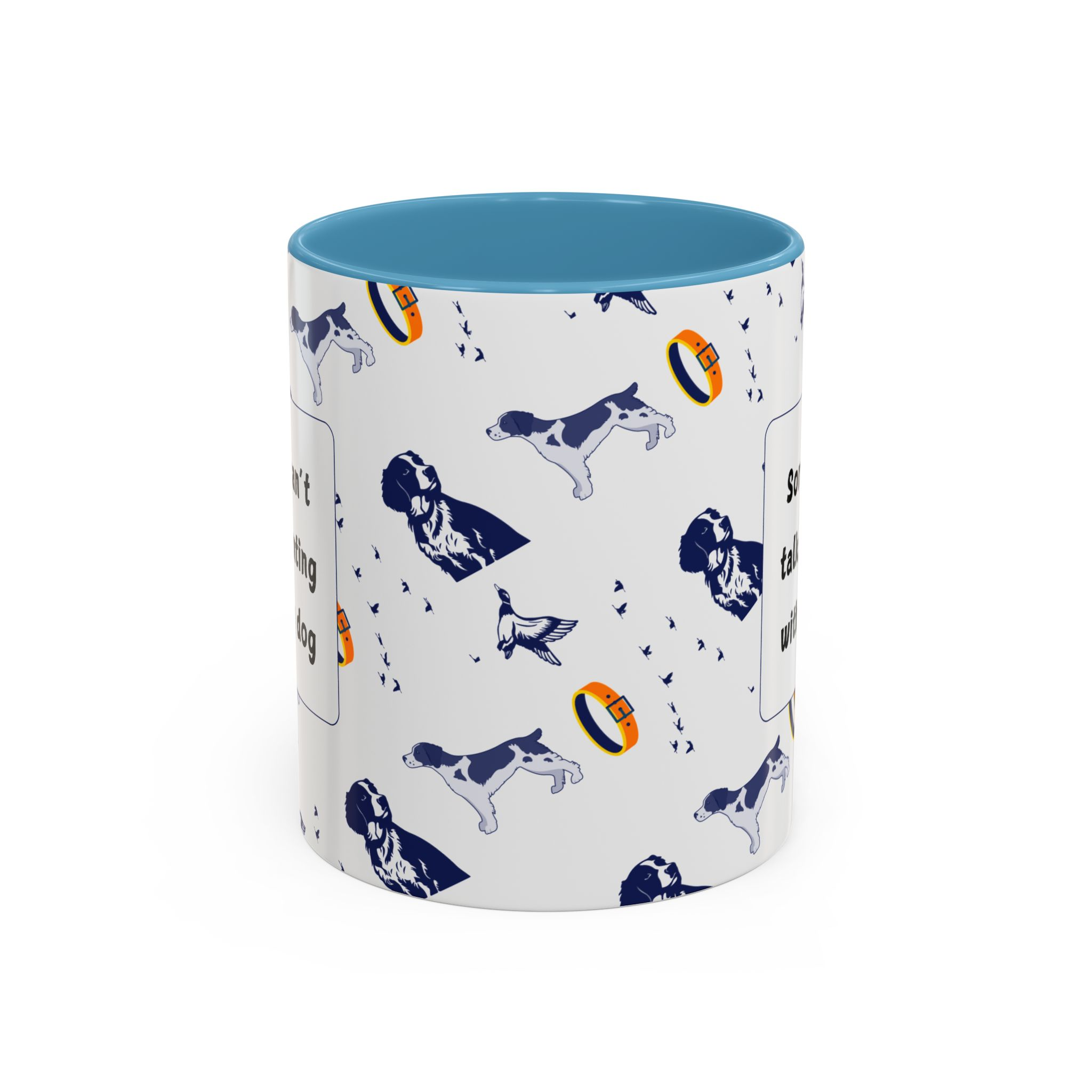 Sorry Can't Talk Coffee Mug | Funny Dog Lover Coffee Mug (11, 15oz) v3 - Image 33