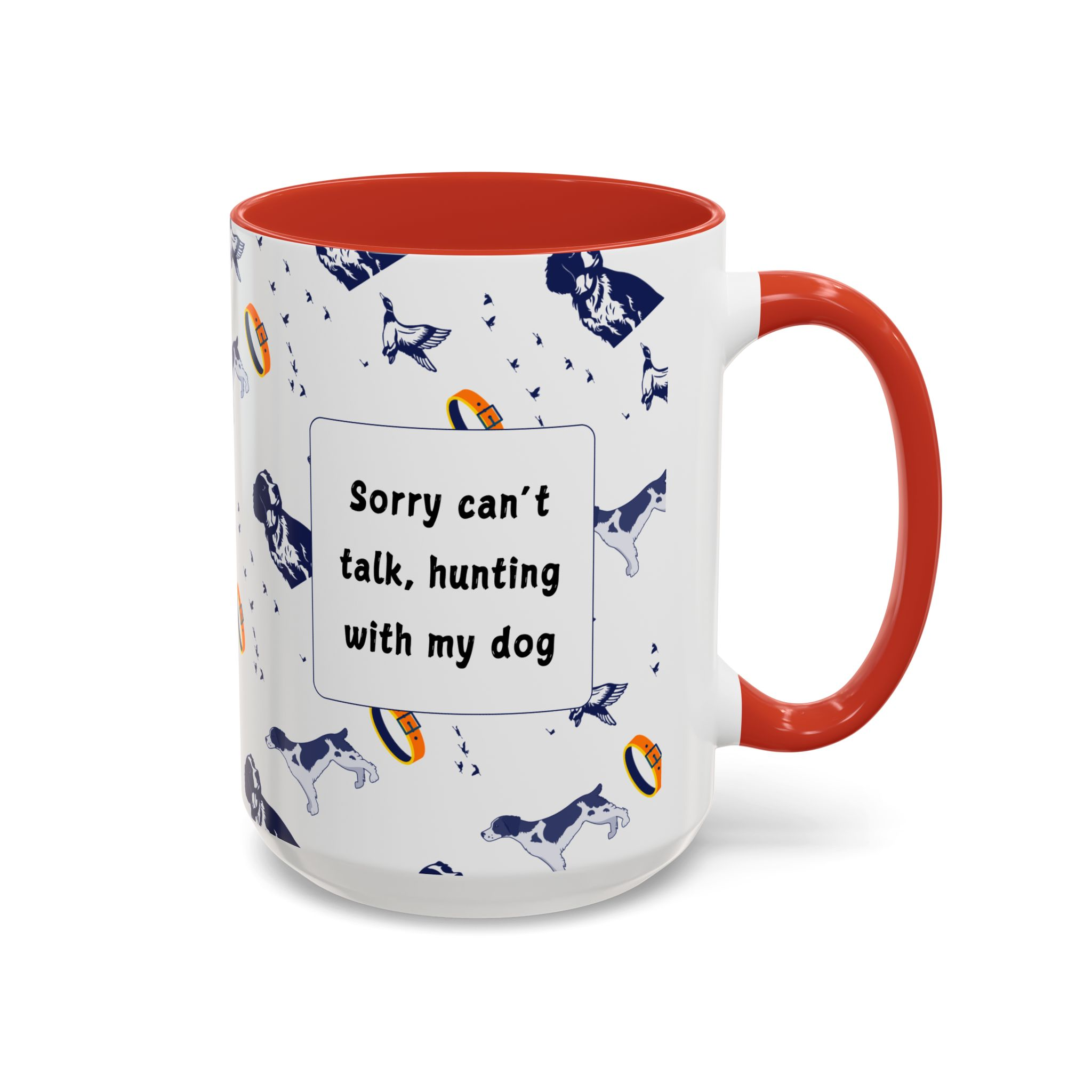 Sorry Can't Talk Coffee Mug | Funny Dog Lover Coffee Mug (11, 15oz) v3 - Image 30
