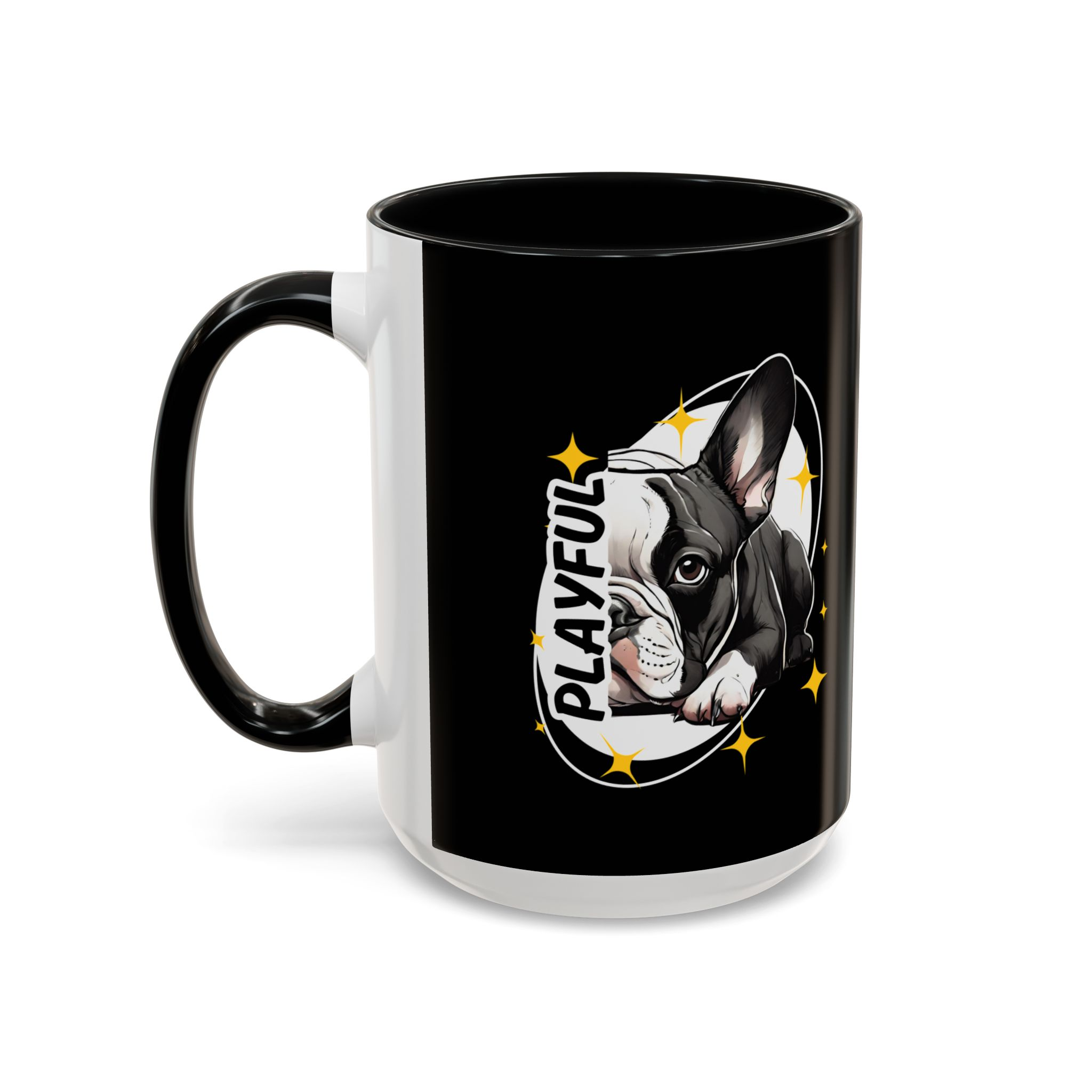 Playful like a Frenchie Mug (11, 15oz) v2 - Image 19