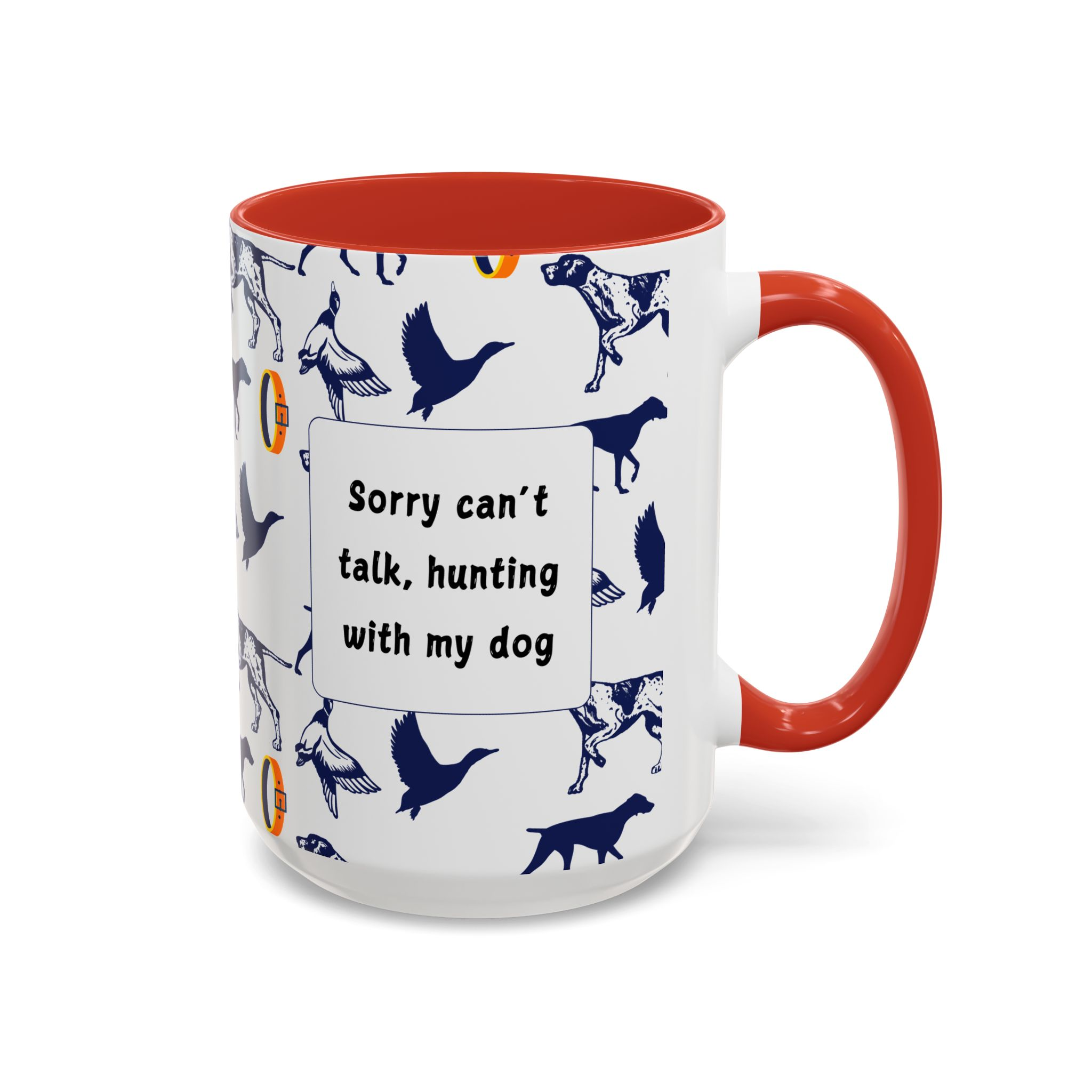 Sorry Can't Talk Coffee Mug | Funny Dog Lover Coffee Mug (11, 15oz) v2 - Image 30