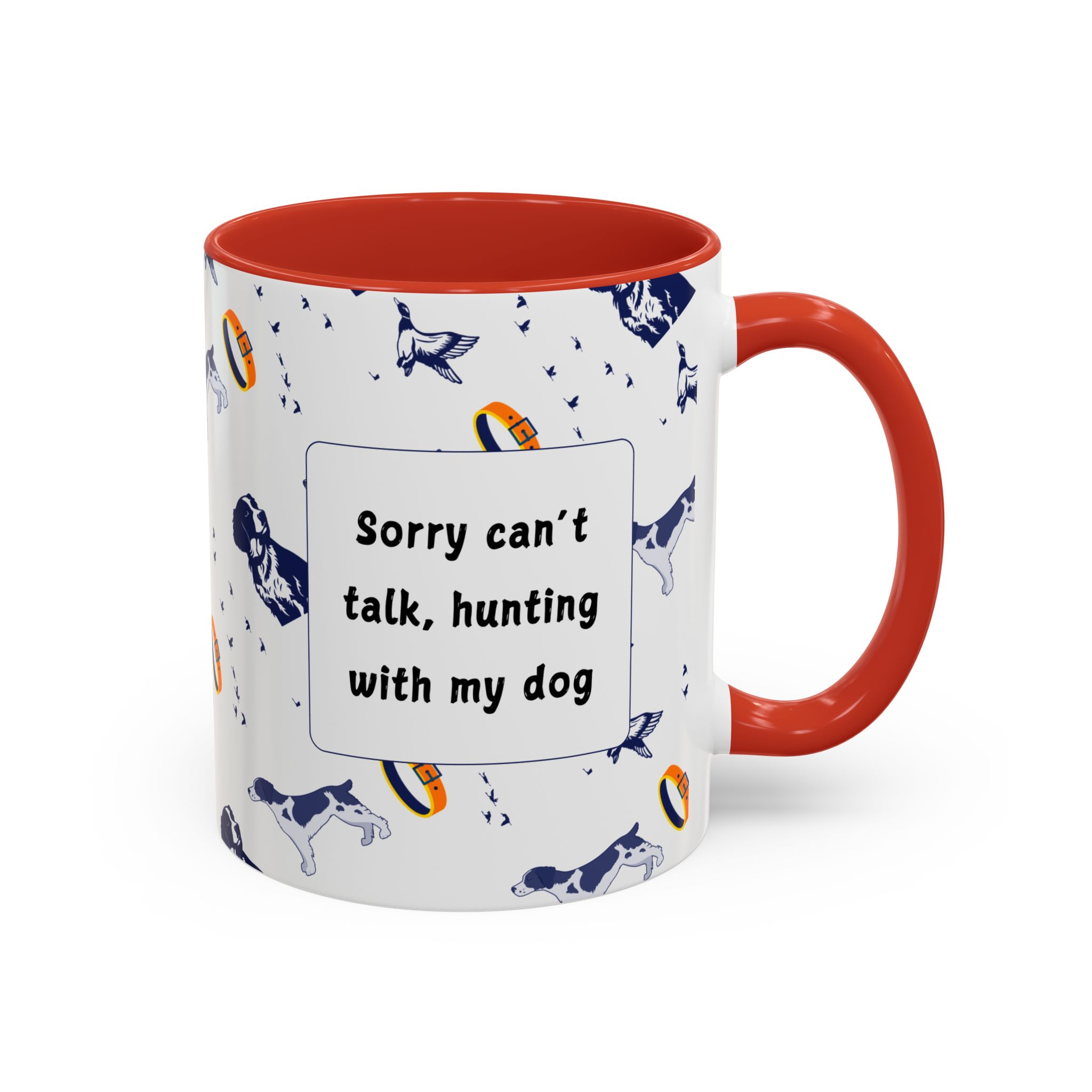 Sorry Can't Talk Coffee Mug | Funny Dog Lover Coffee Mug (11, 15oz) v3 - Image 14