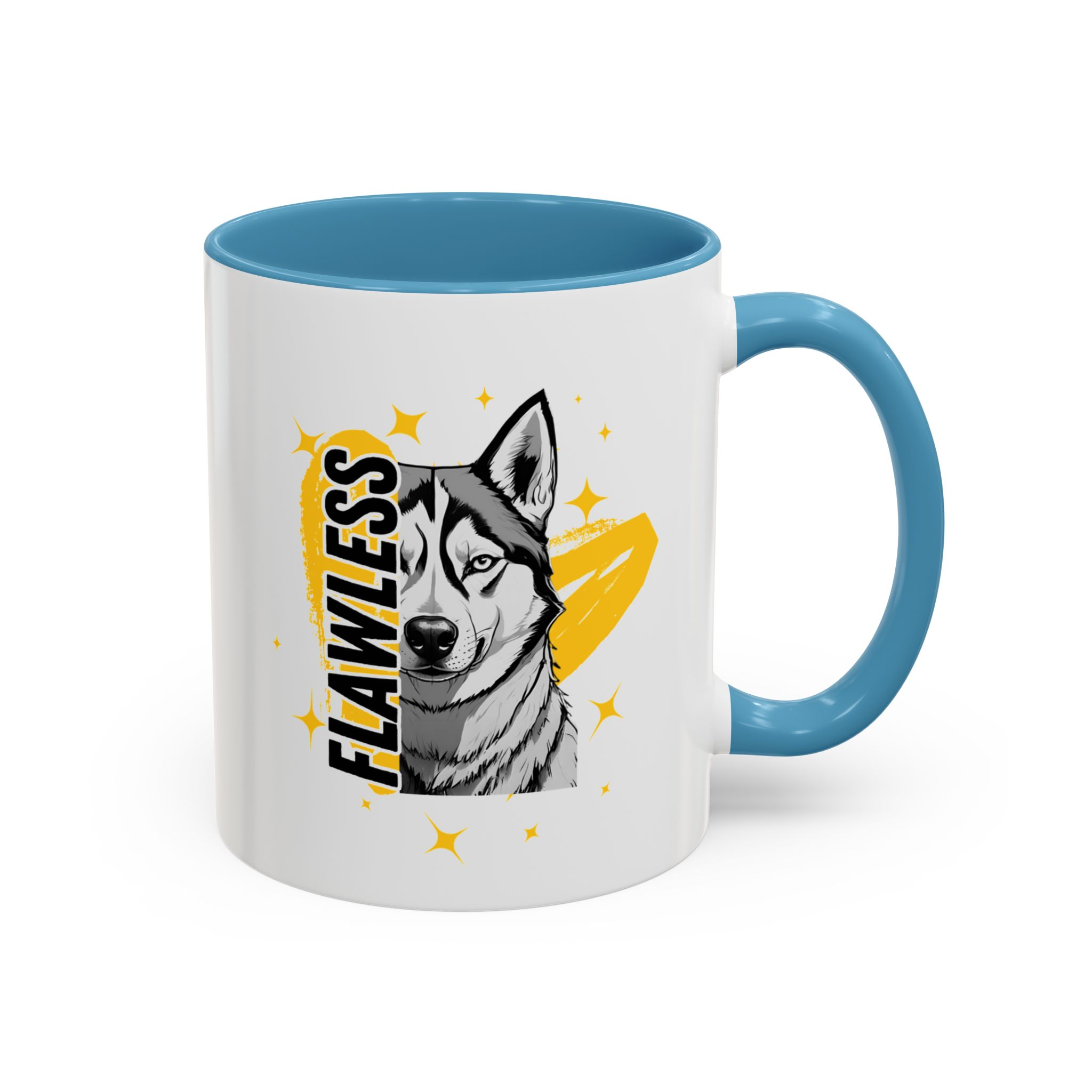 Flawless like a Husky Dog Mug (11, 15oz) v2 - Image 34