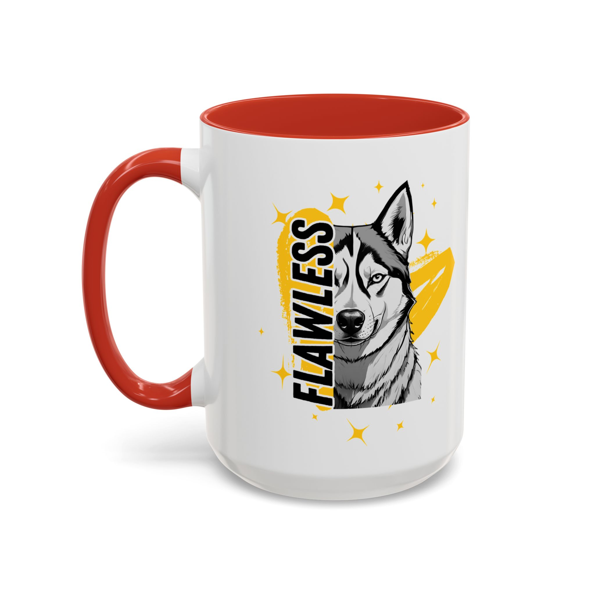 Flawless like a Husky Dog Mug (11, 15oz) v2 - Image 31