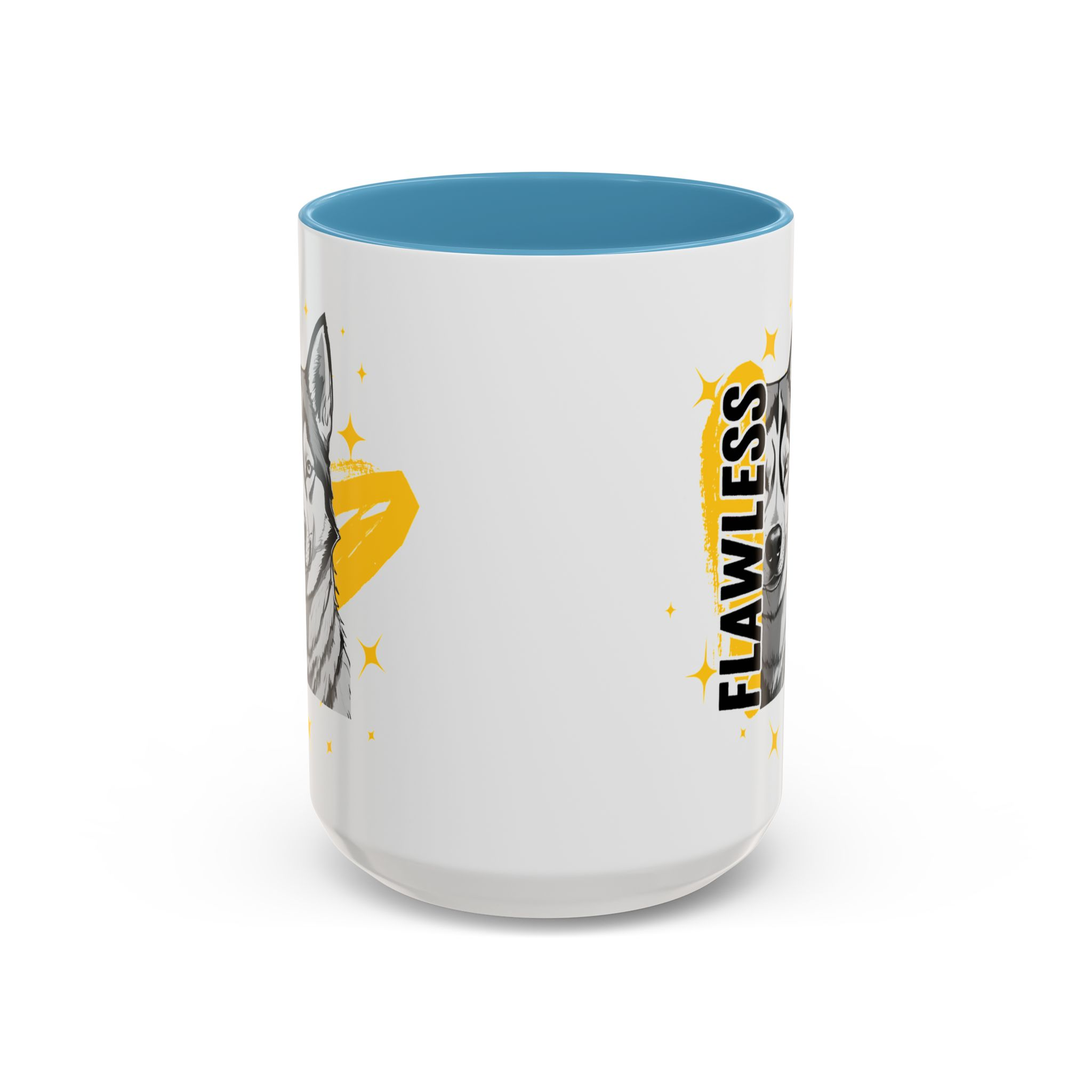 Flawless like a Husky Dog Mug (11, 15oz) v2 - Image 37